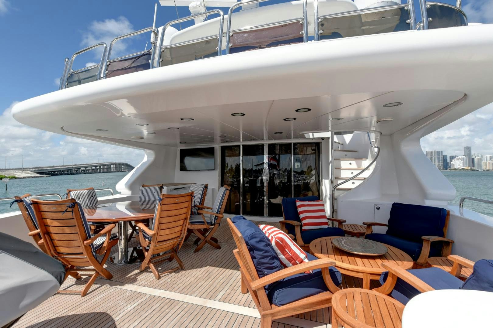 a boat on the water aboard PARADIGM Yacht for Sale