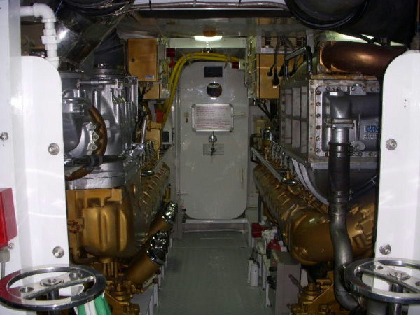 a close-up of a car aboard THUNDERBALL Yacht for Sale