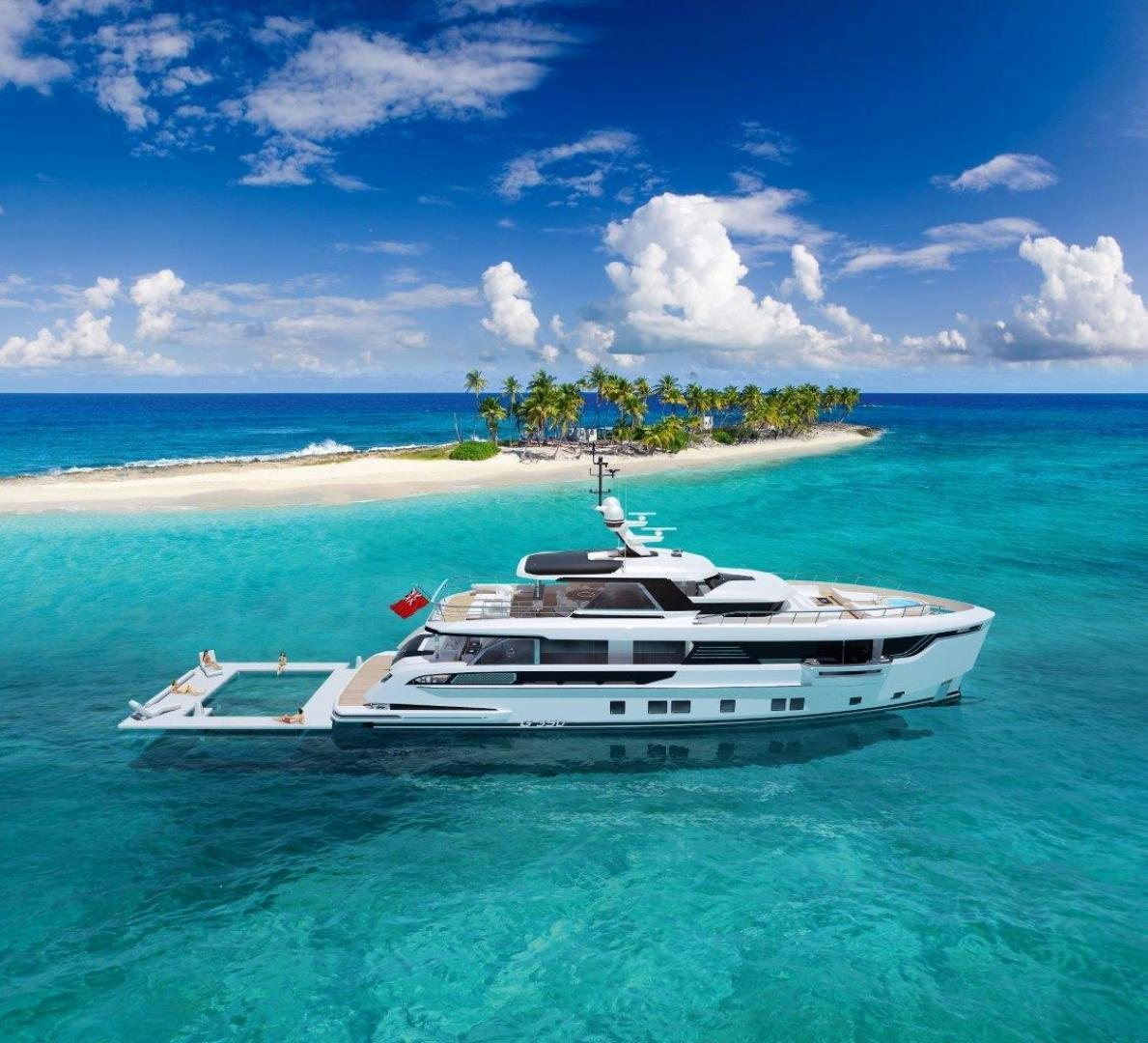 a boat in the water aboard G 350 Yacht for Sale