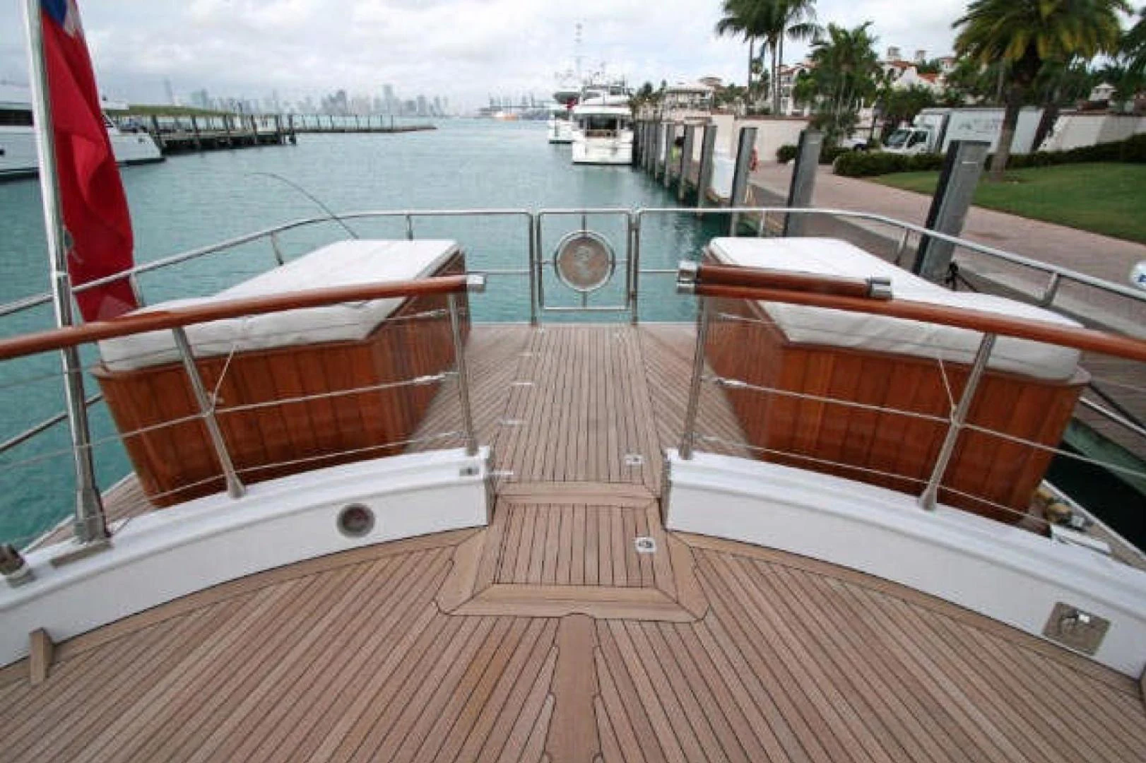 a boat on the water aboard QUEEN SOUTH III Yacht for Sale