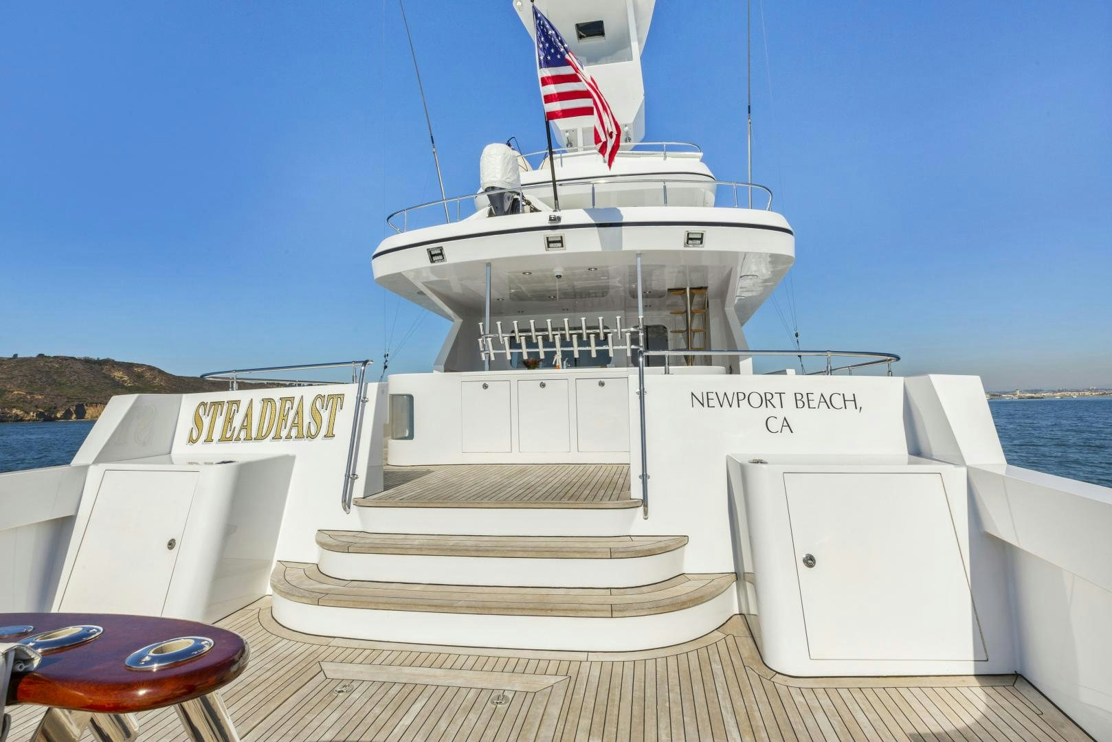 a boat on the water aboard AQUILA Yacht for Sale