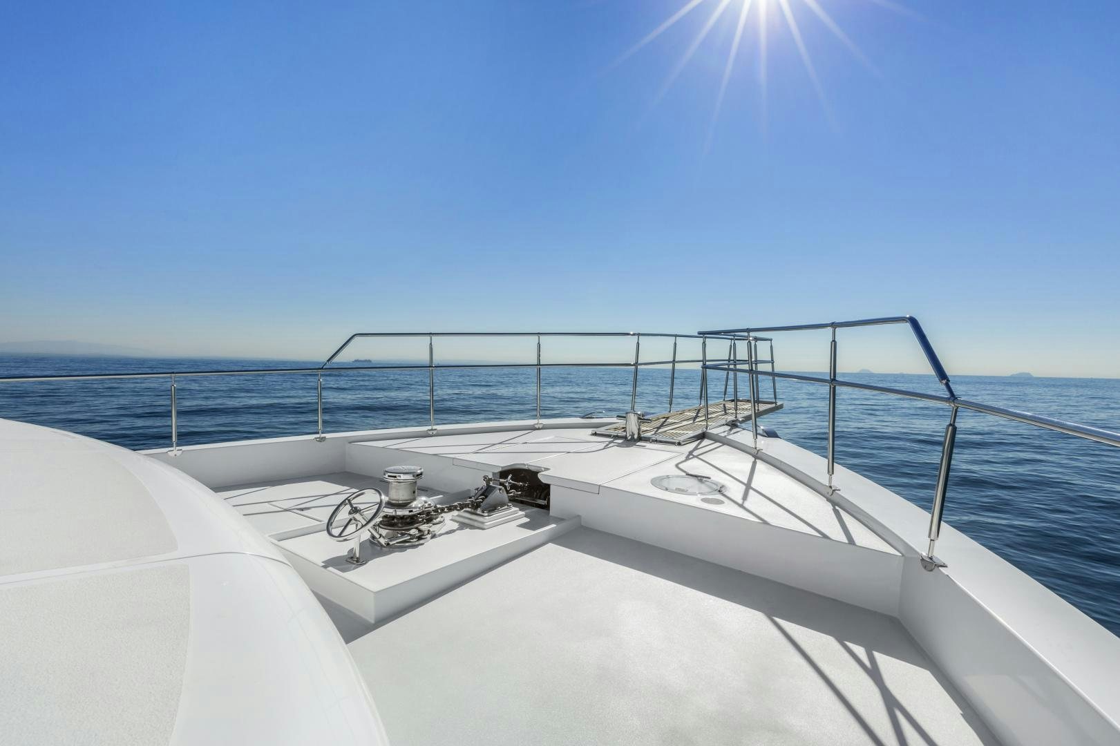 a boat on the water aboard AQUILA Yacht for Sale