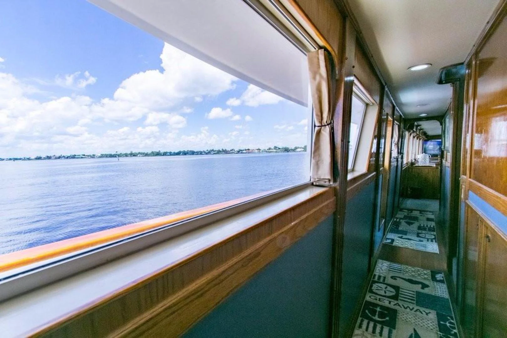 a boat on the water aboard TIMELESS Yacht for Sale