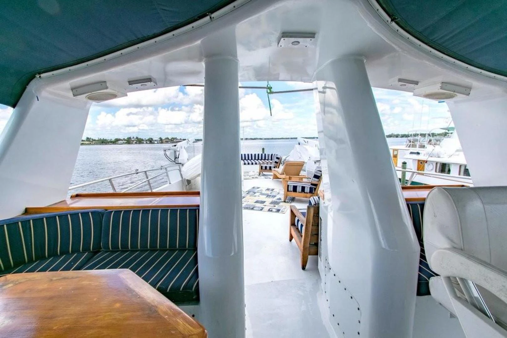 inside of a boat aboard TIMELESS Yacht for Sale