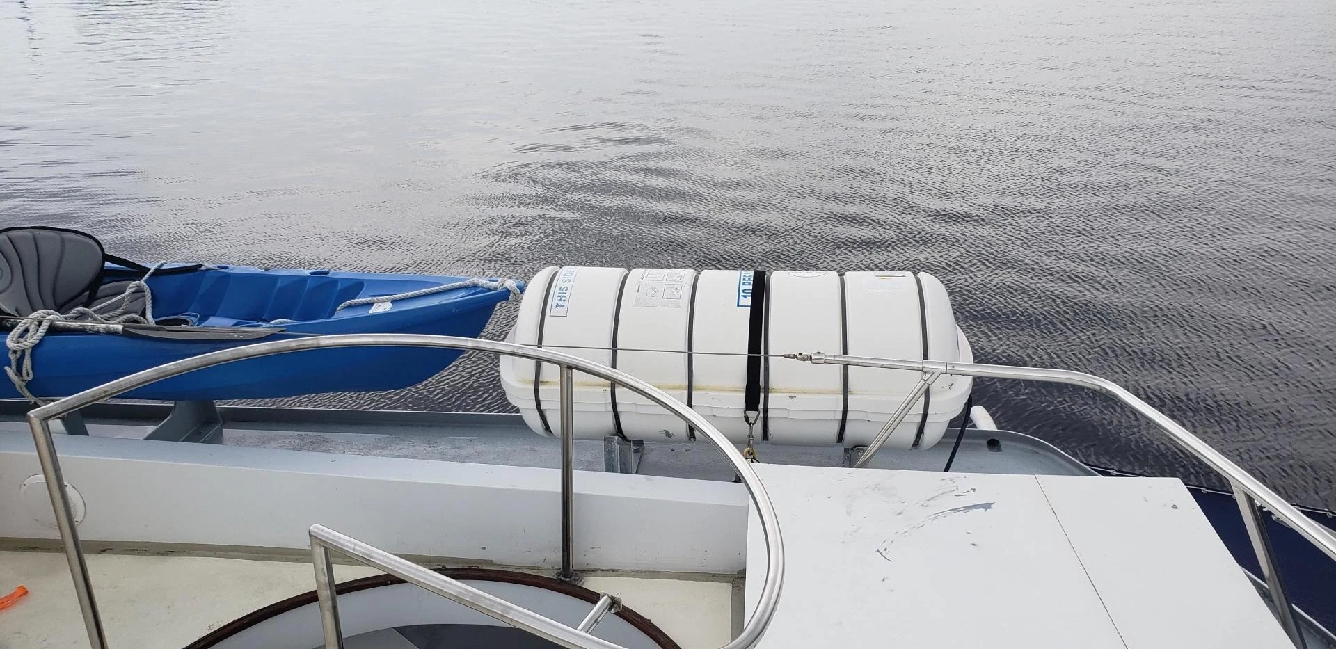 a boat on the water aboard TIMELESS Yacht for Sale