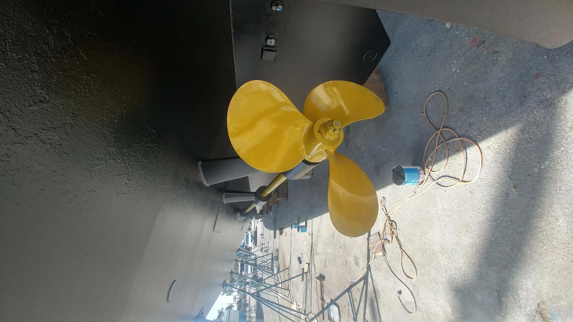 a yellow flower on a chain aboard TIMELESS Yacht for Sale
