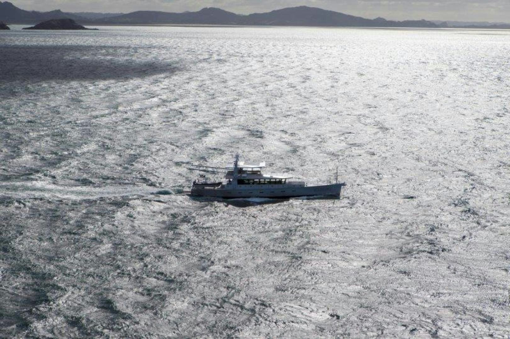 a boat in the water aboard ICEBERG Yacht for Sale