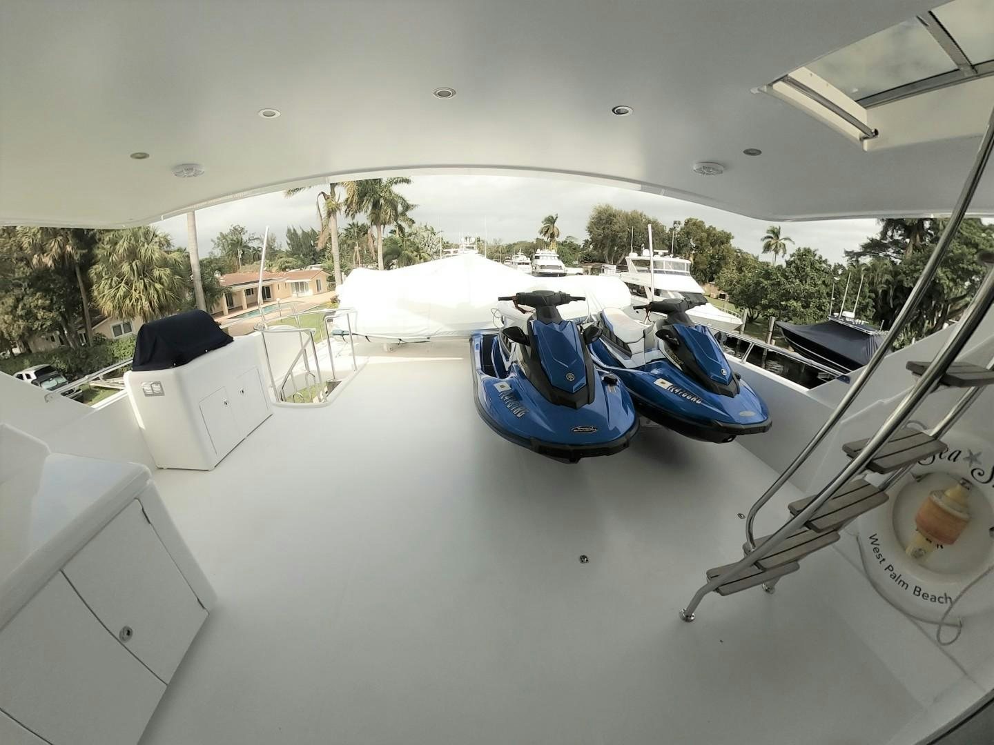 a group of boats in a large pool aboard SEAS THE DAY Yacht for Sale