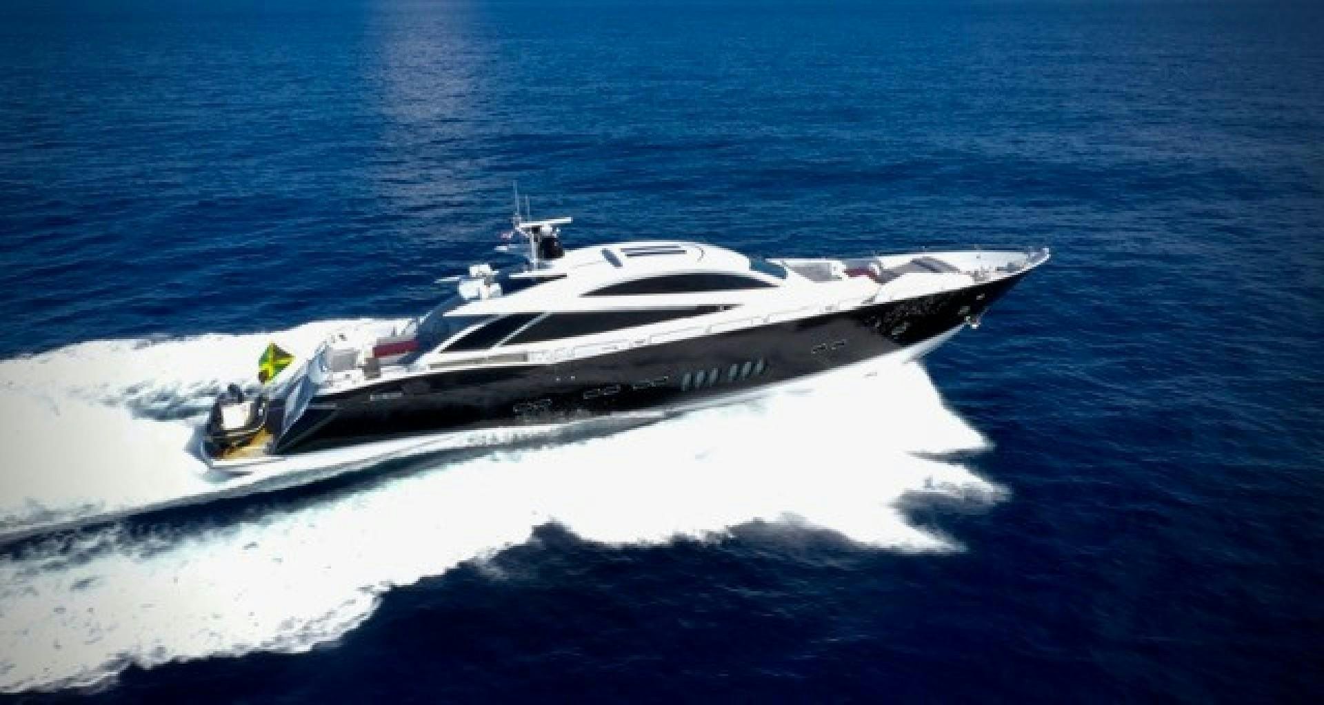 a space ship in the water aboard DOUBLE D Yacht for Sale
