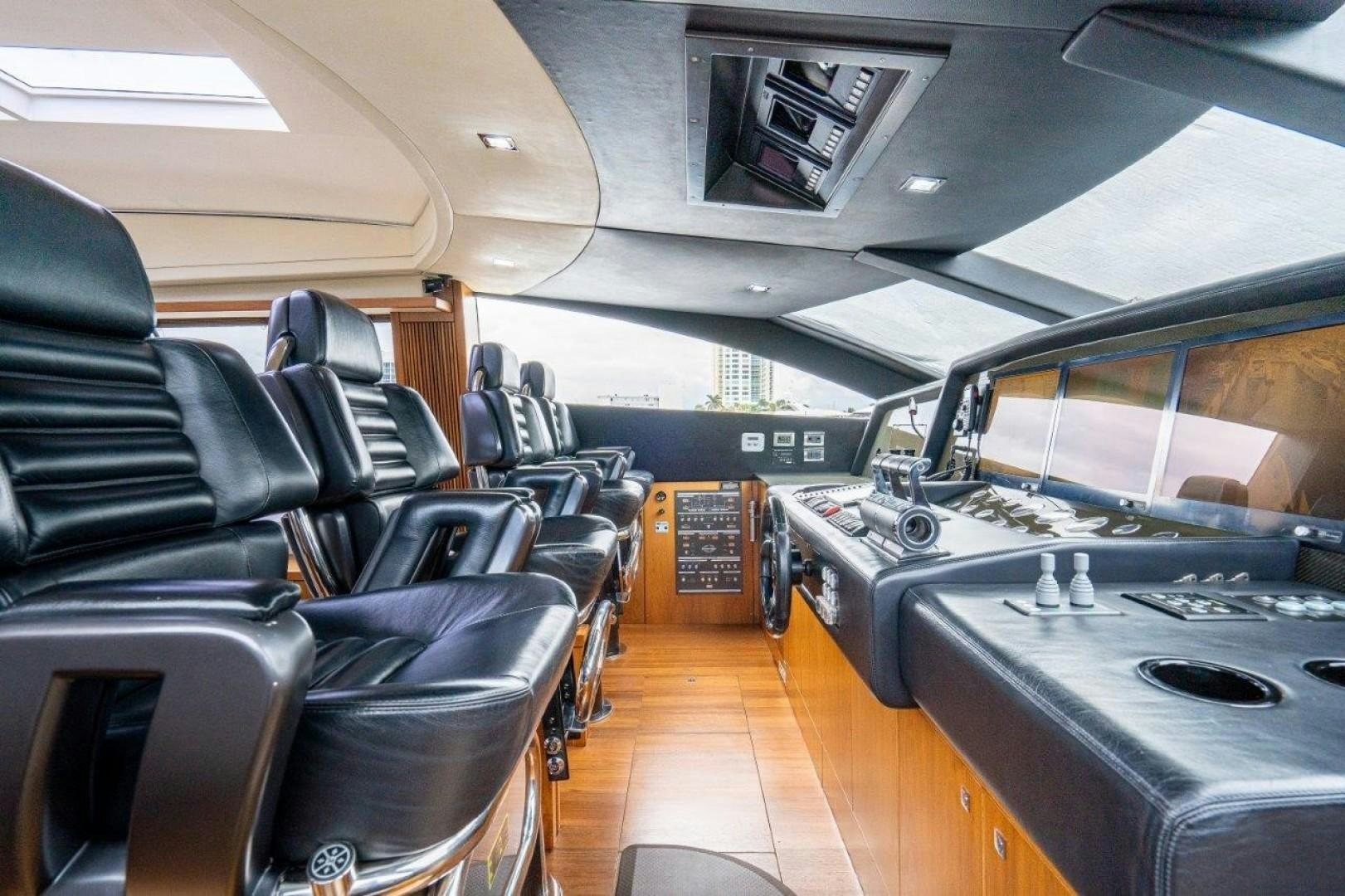 inside of a vehicle aboard DOUBLE D Yacht for Sale