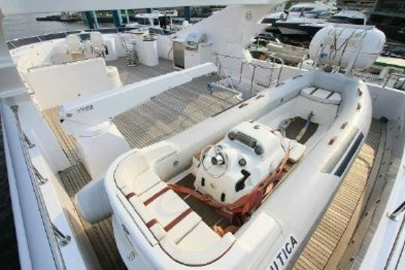a large white ship aboard WHITE LOTUS VIII Yacht for Sale