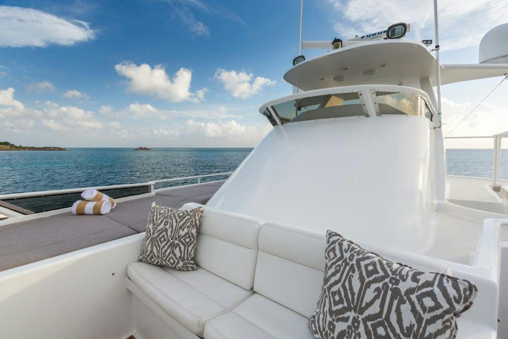 a boat on a body of water aboard PIRATE RADIO Yacht for Sale