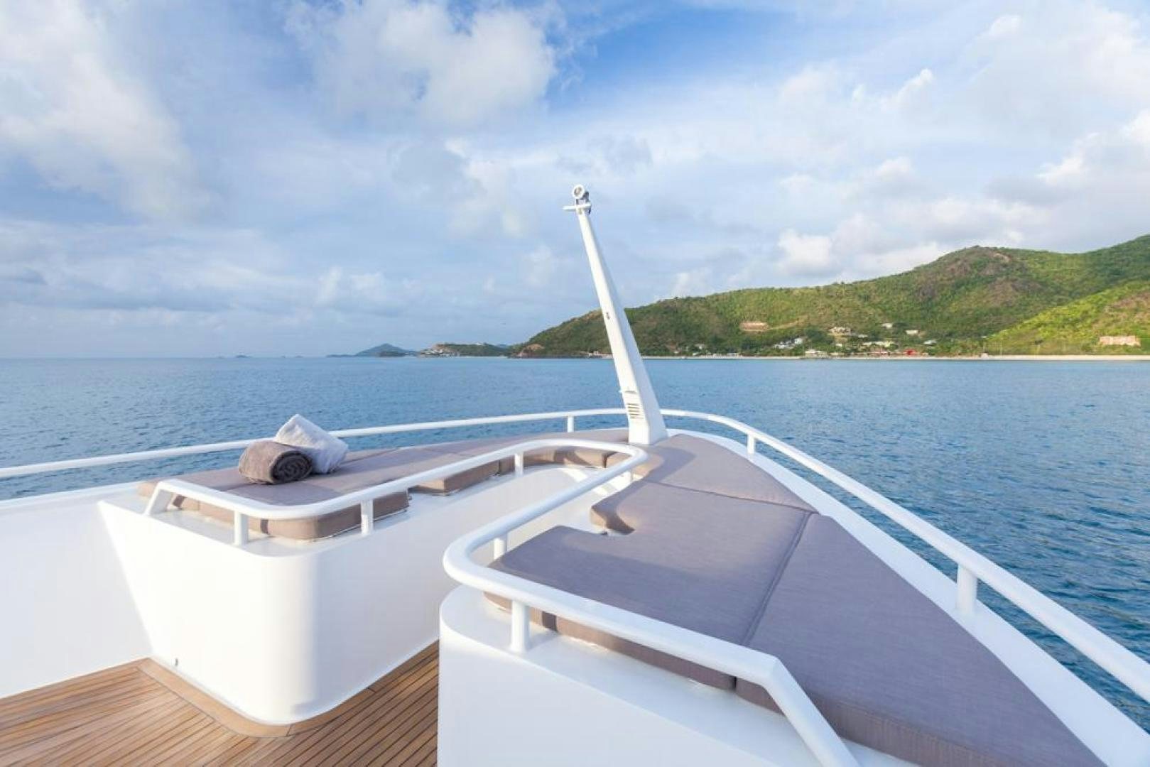 a boat on the water aboard PIRATE RADIO Yacht for Sale