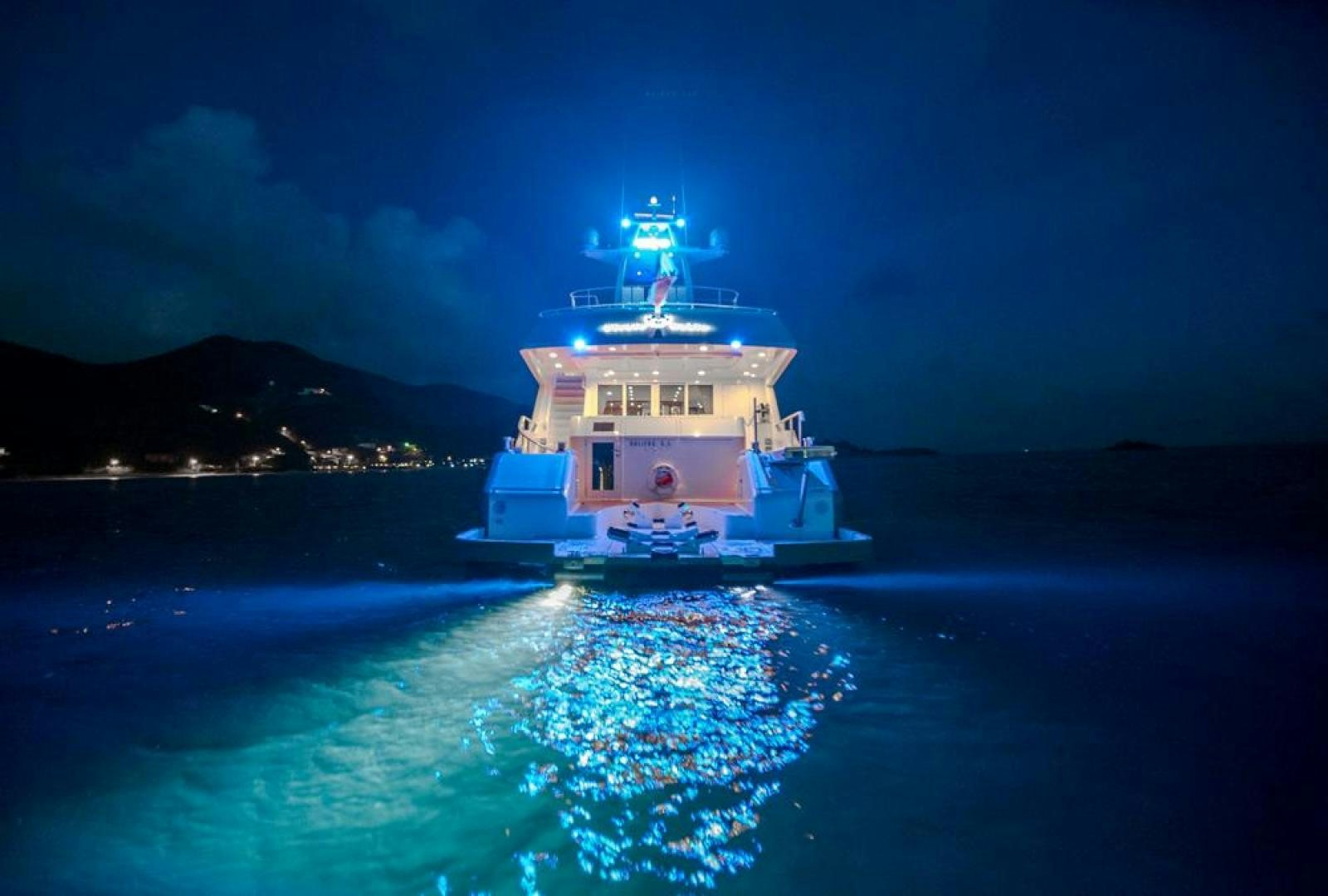 a boat in the water aboard PIRATE RADIO Yacht for Sale