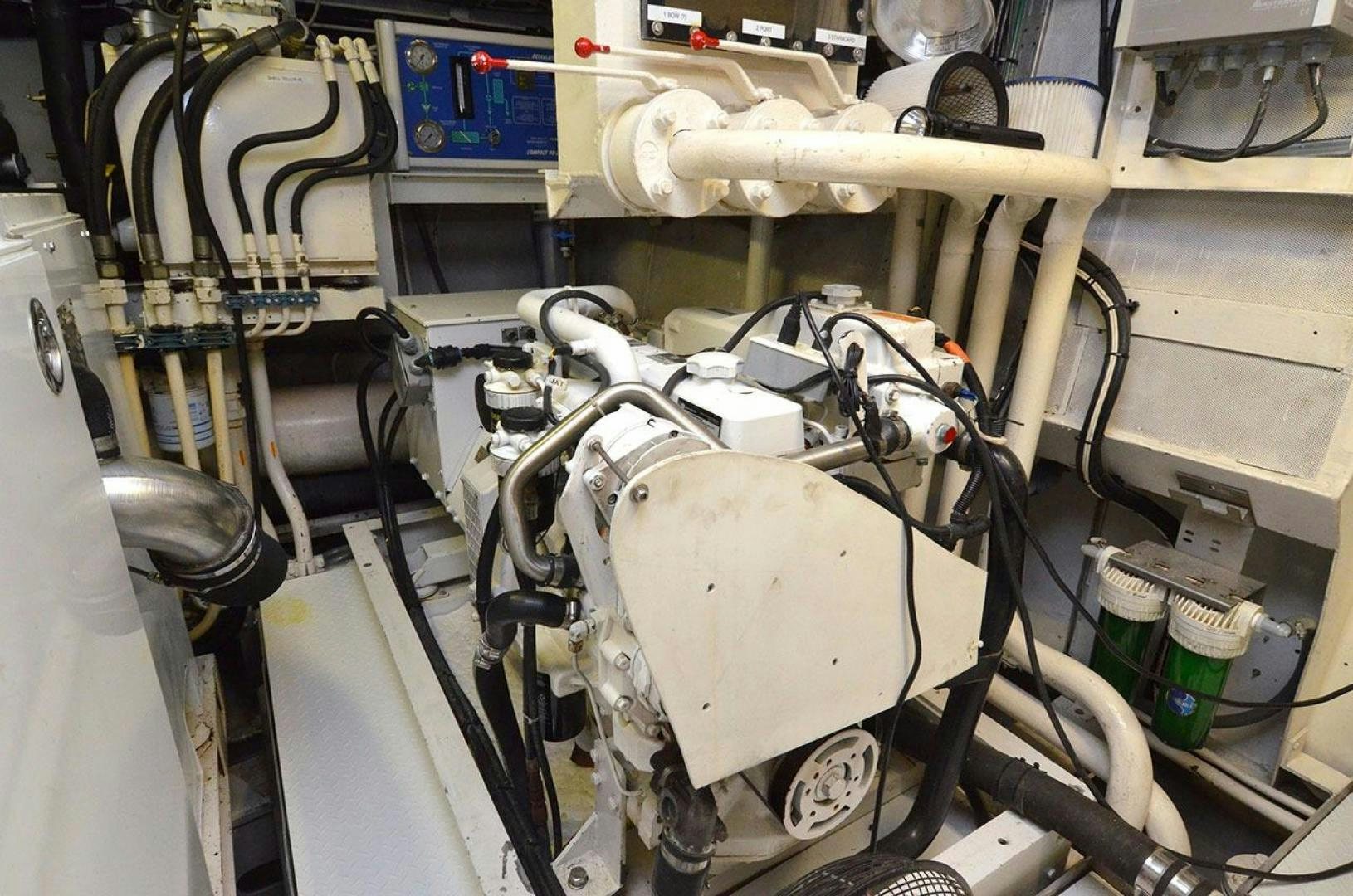 a machine with a large part aboard LADY ARLENE Yacht for Sale