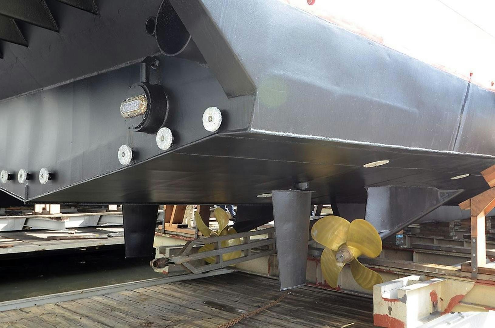 a large metal machine aboard LADY ARLENE Yacht for Sale