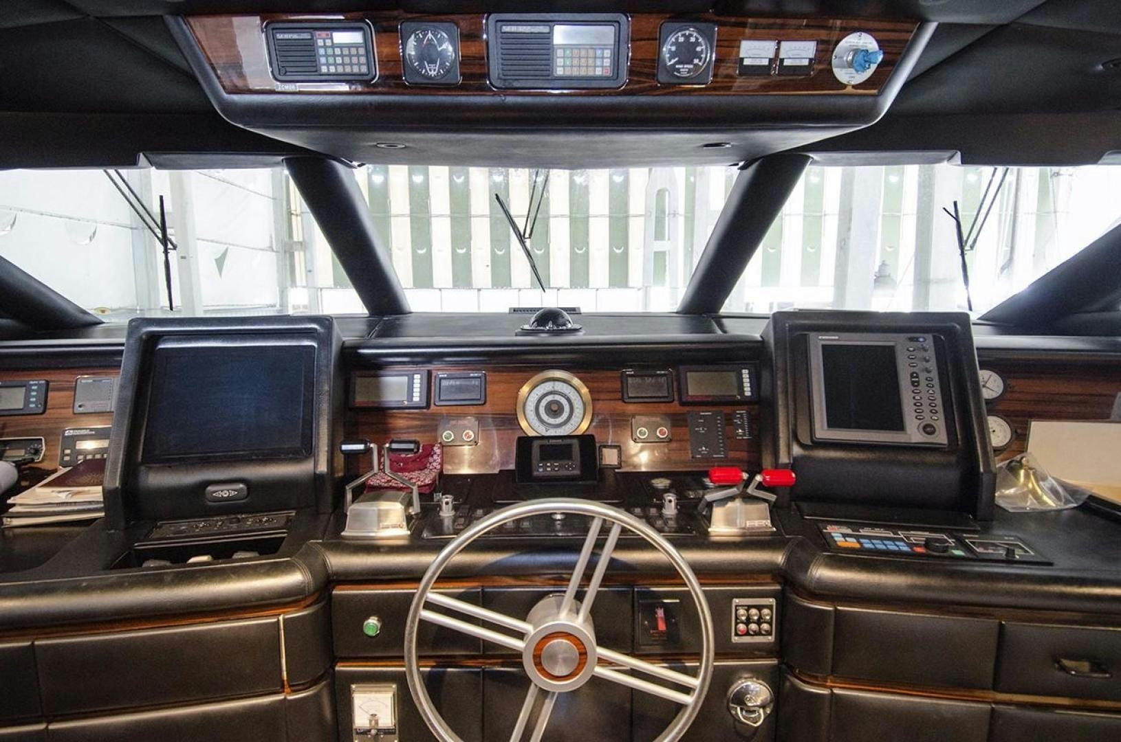 inside of a vehicle aboard GOLDEN TOUCH Yacht for Sale