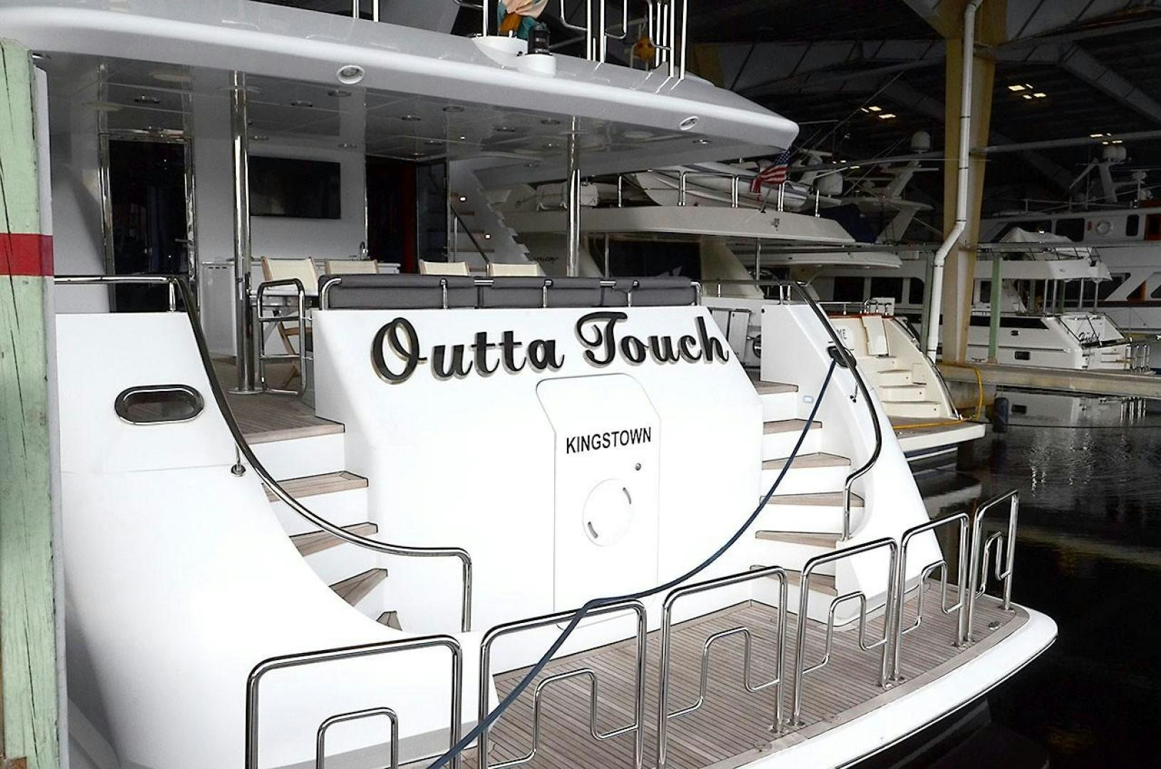 a large white machine aboard OUTTA TOUCH Yacht for Sale