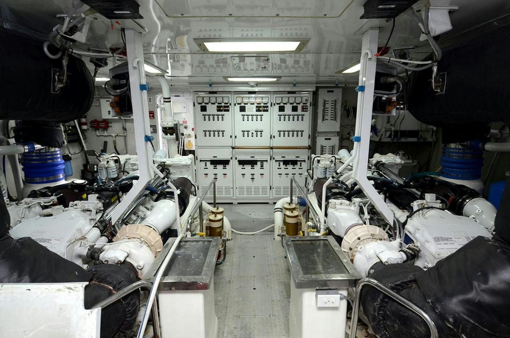 a room with equipment and tools aboard OUTTA TOUCH Yacht for Sale