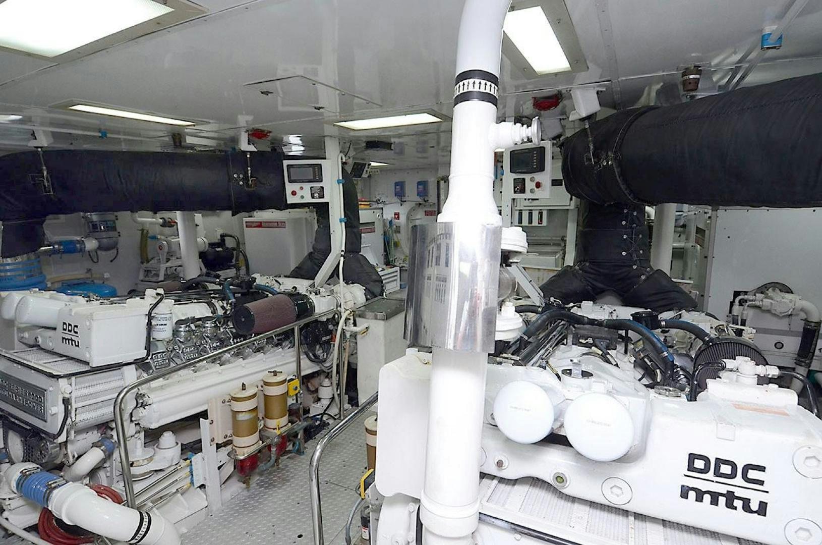 a machine in a factory aboard OUTTA TOUCH Yacht for Sale