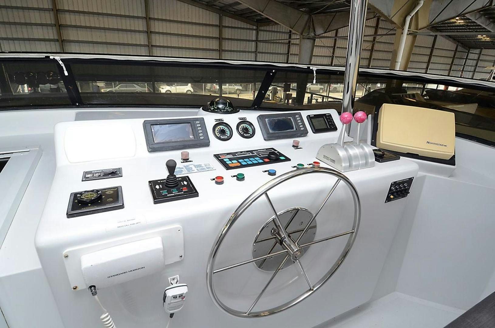 a machine with buttons and dials aboard OUTTA TOUCH Yacht for Sale