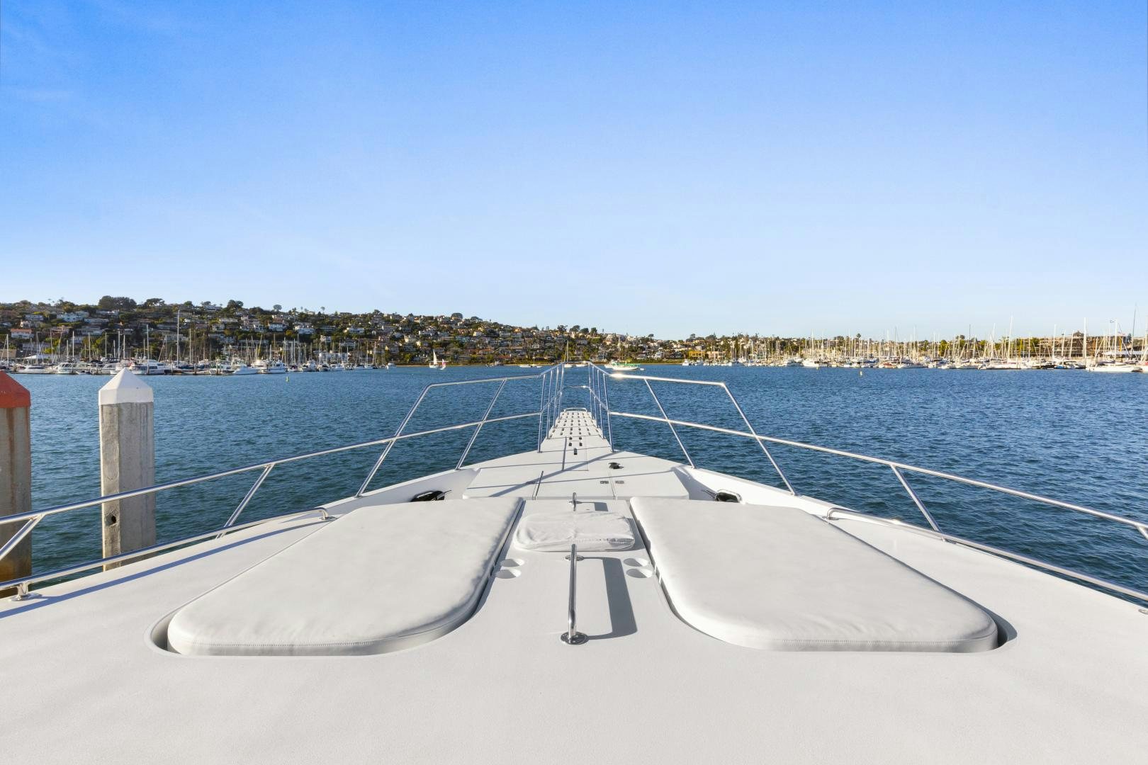 a boat on the water aboard ILLEAGLE Yacht for Sale