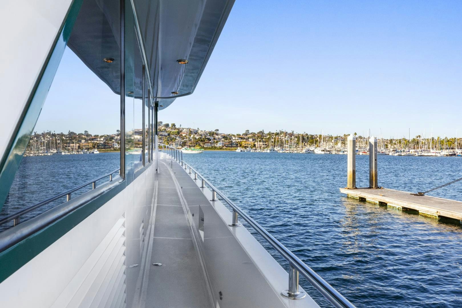 a boat on the water aboard ILLEAGLE Yacht for Sale