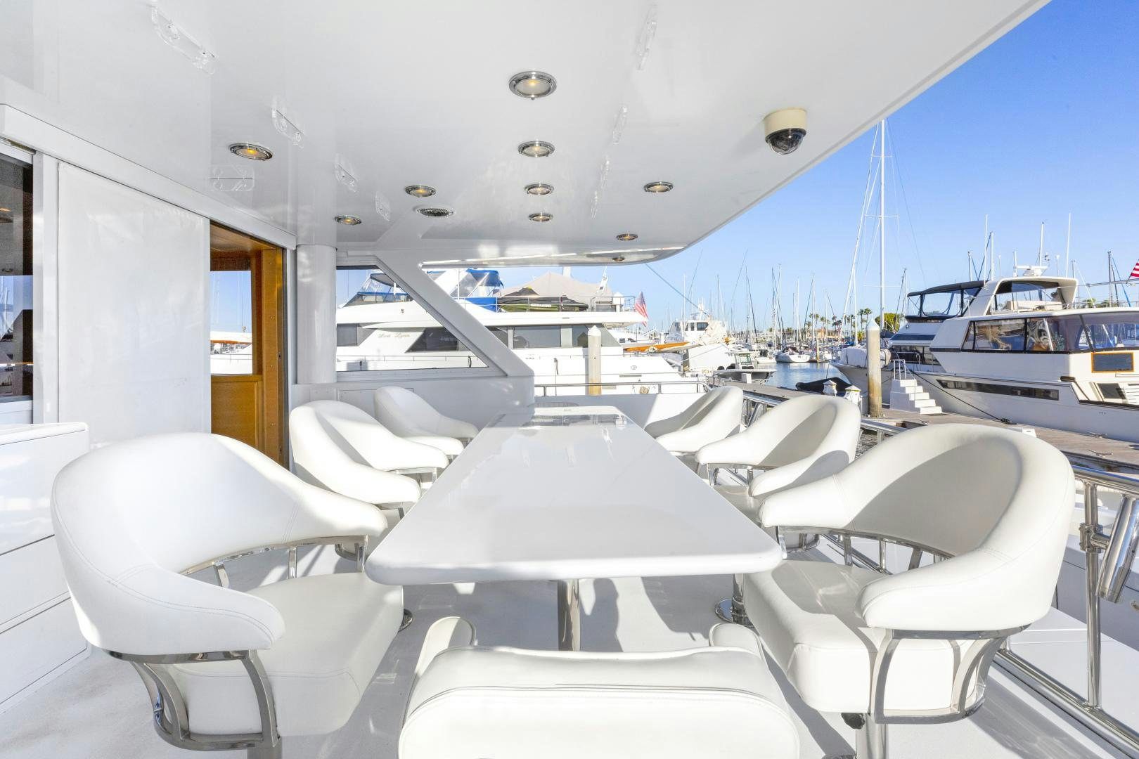 a cockpit of a plane aboard ILLEAGLE Yacht for Sale