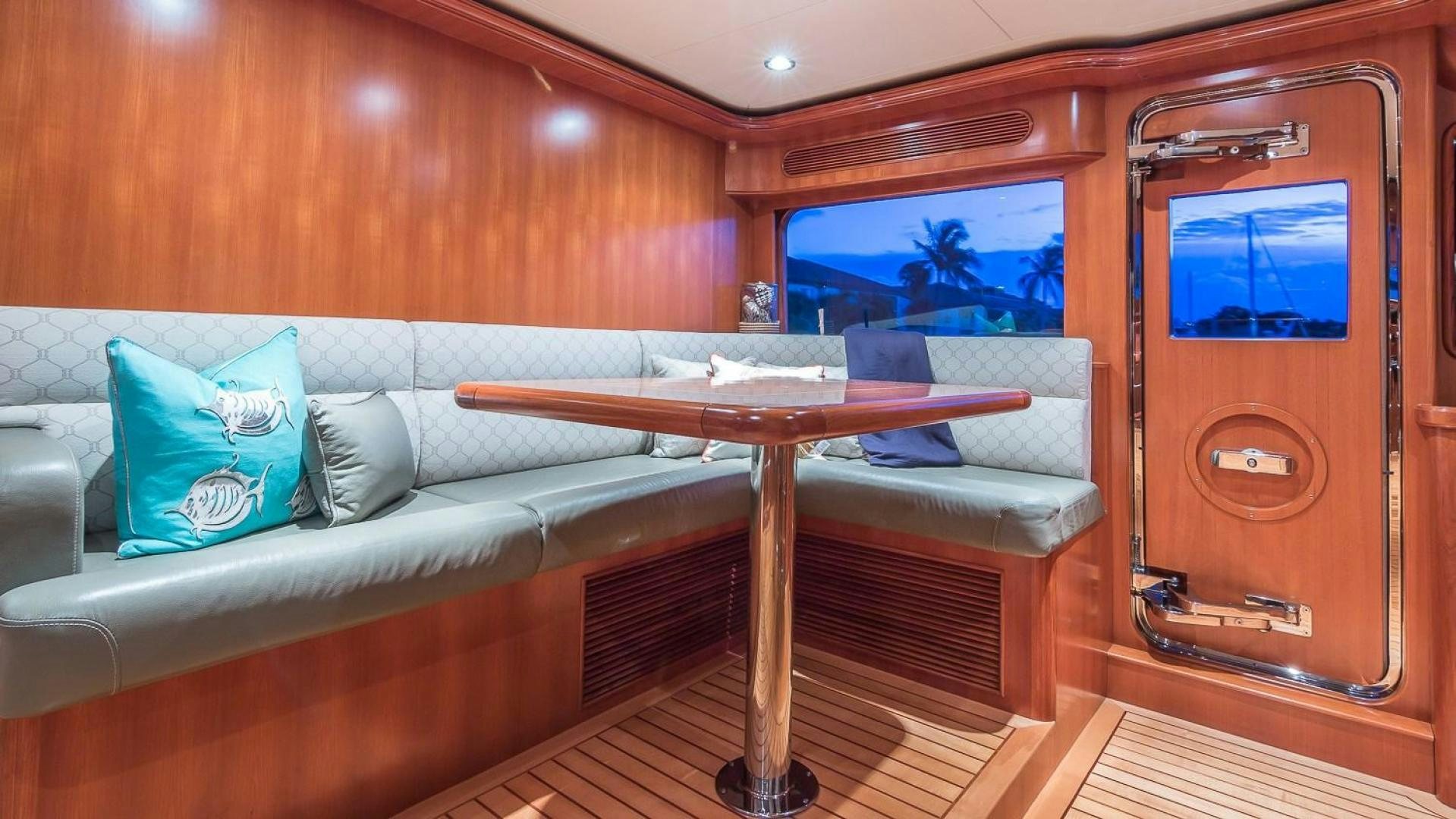 a room with a couch and a table aboard D FENCE Yacht for Sale
