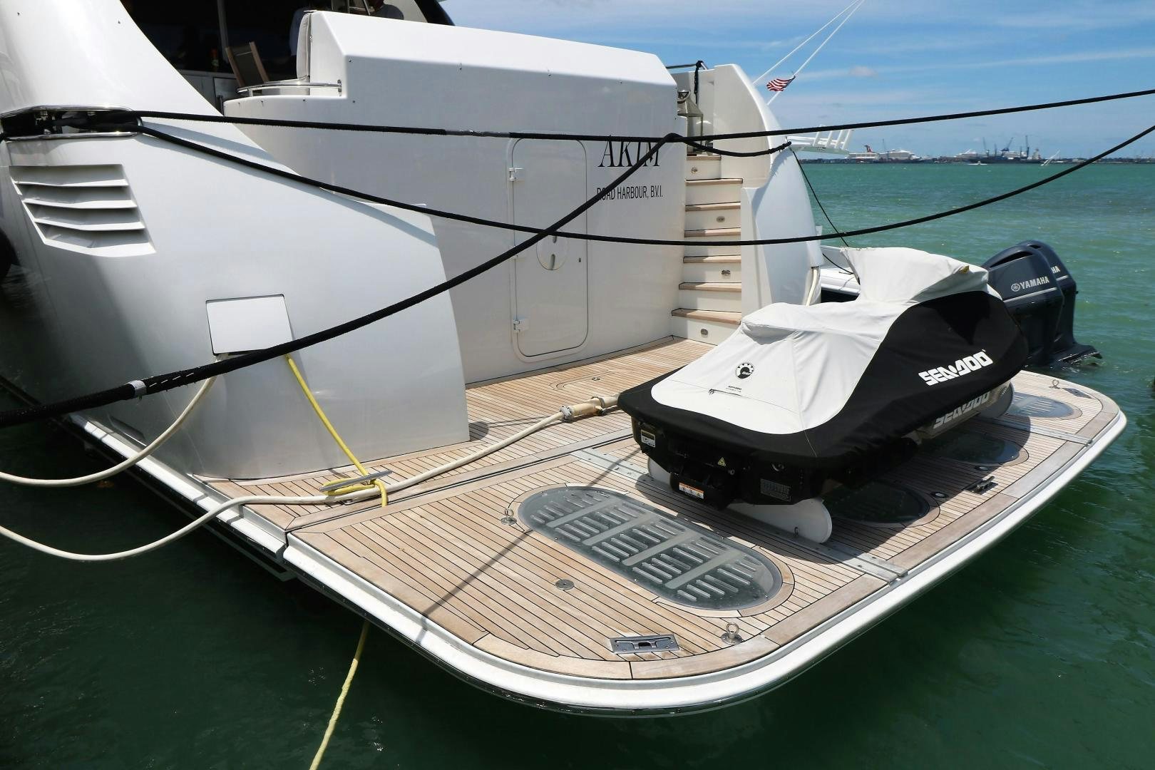 a boat on the water aboard No Name Yacht for Sale