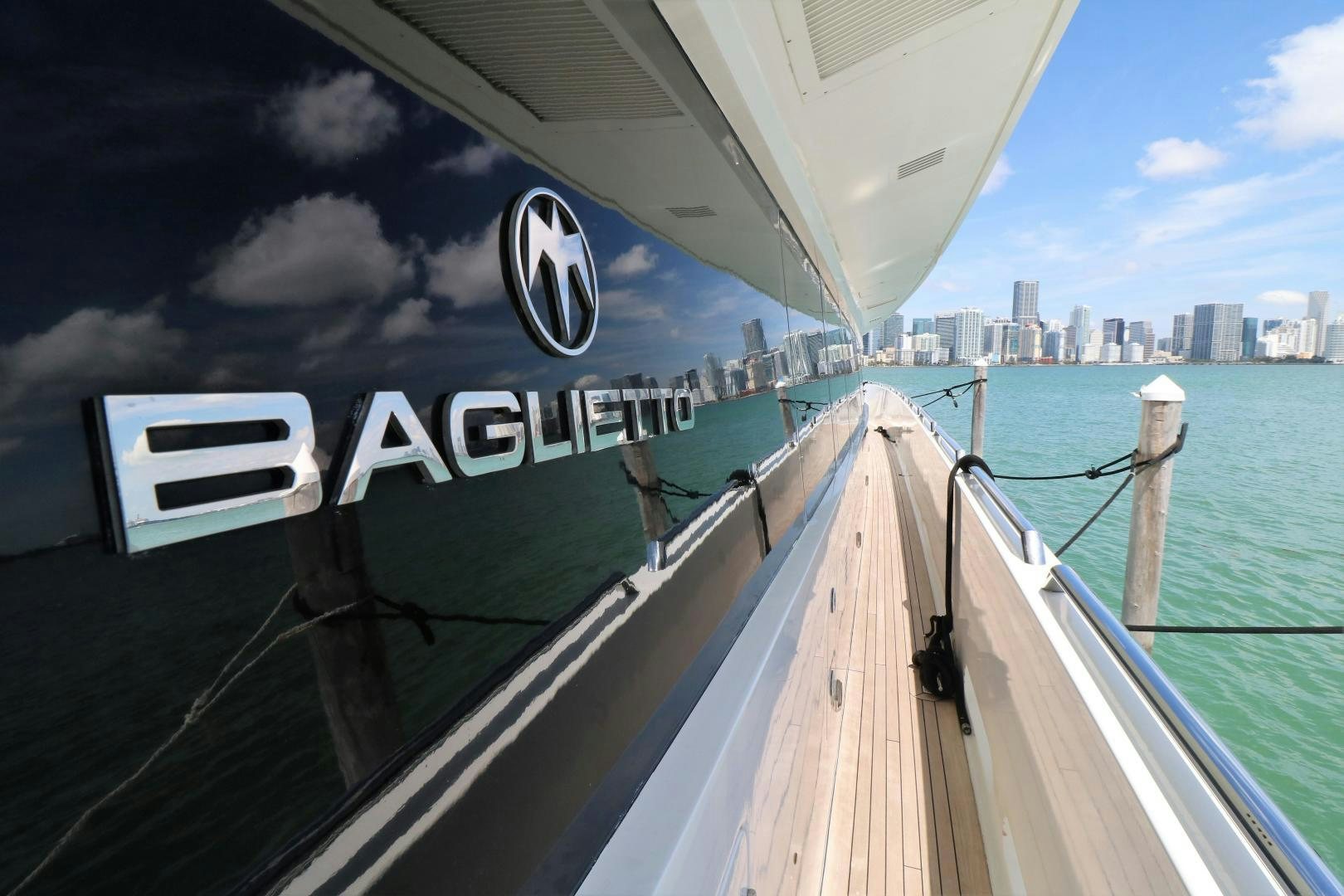 a boat on the water aboard No Name Yacht for Sale