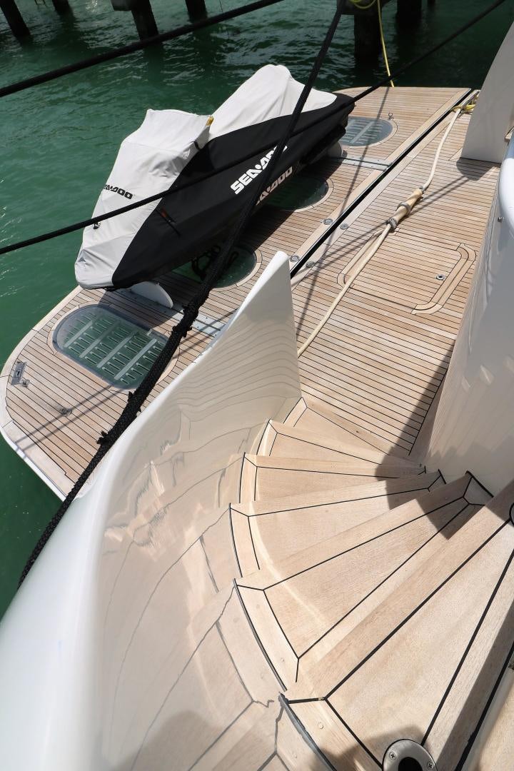 diagram, engineering drawing aboard No Name Yacht for Sale