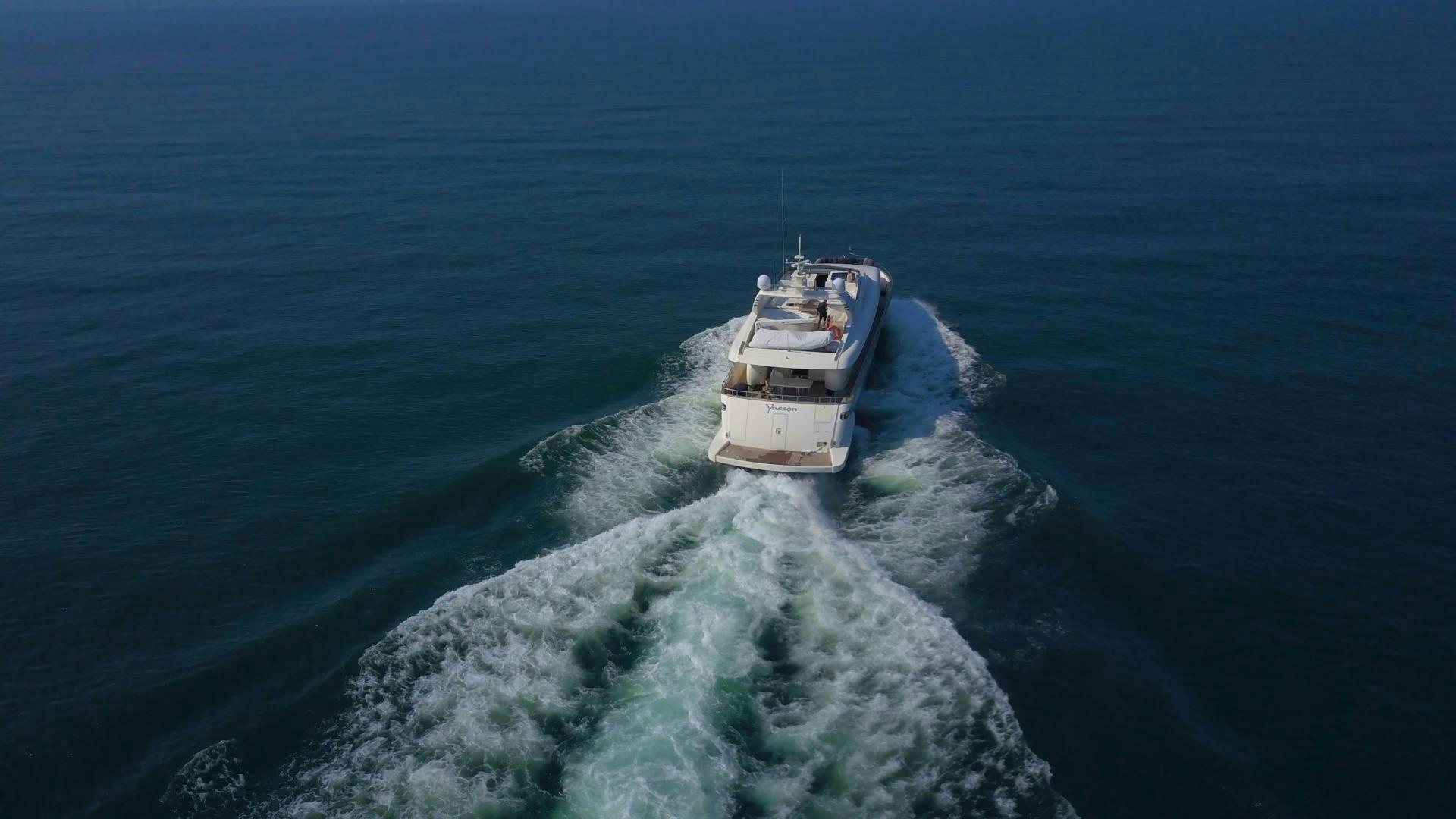 a boat on the water aboard YASSON Yacht for Sale