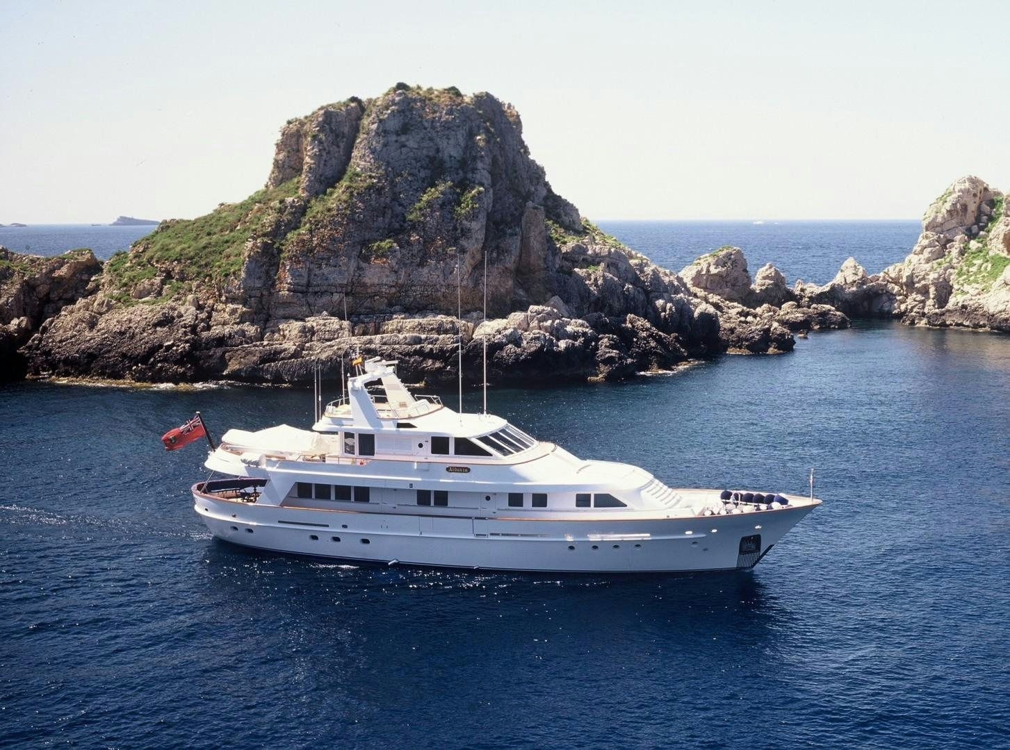 a boat on the water aboard NO NAME Yacht for Sale