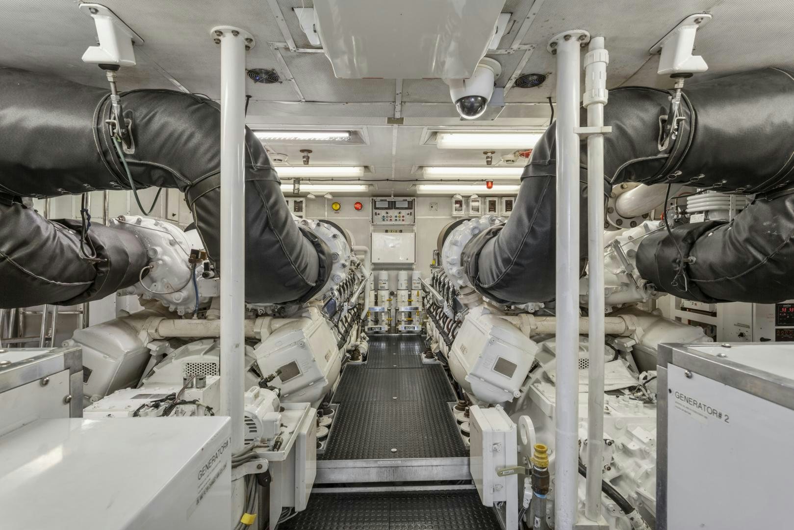 a person working in a factory aboard ANA’S INSPIRATION Yacht for Sale