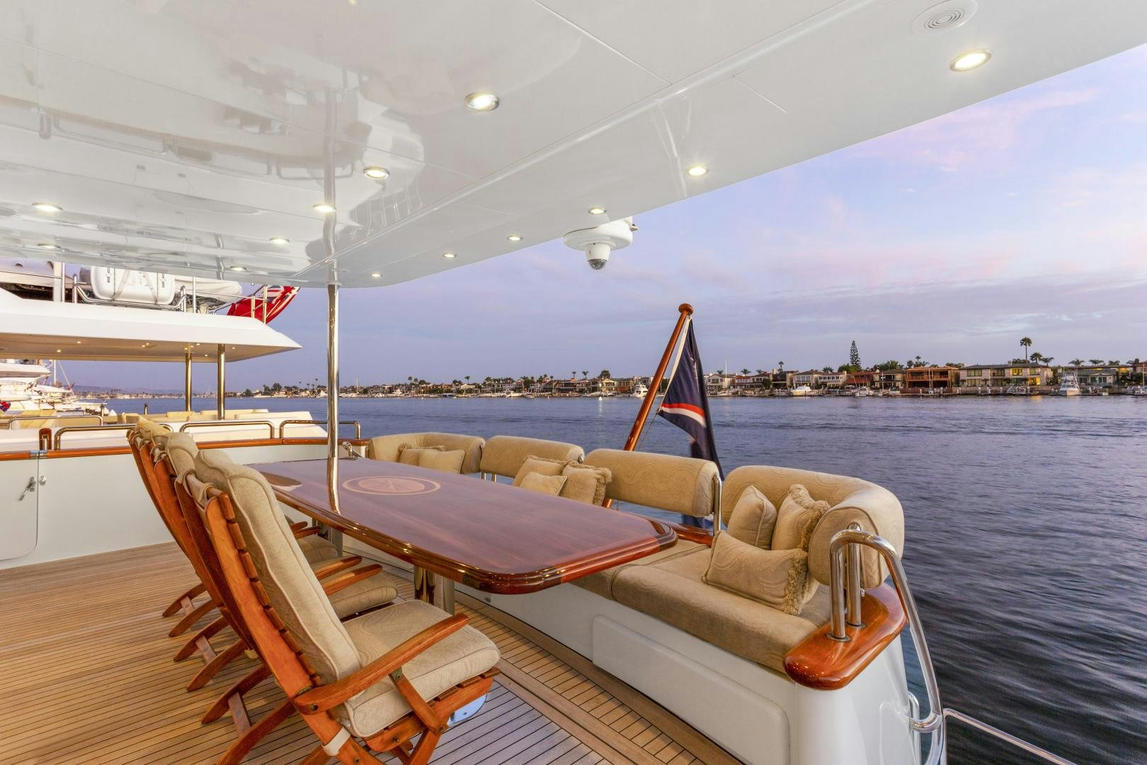 a boat on the water aboard ANA’S INSPIRATION Yacht for Sale