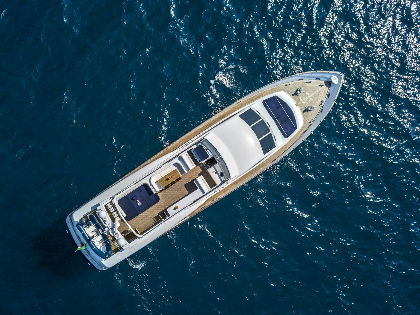 a space ship in space aboard GIOIA 1 Yacht for Sale