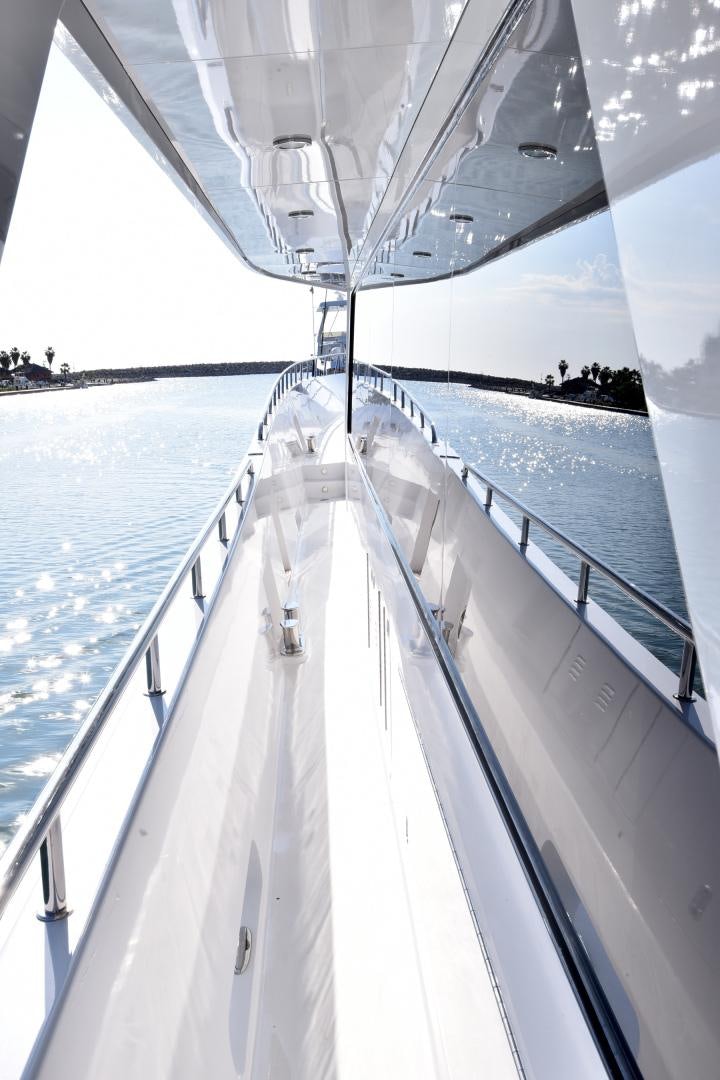 a boat on the water aboard BLUE STEELE Yacht for Sale