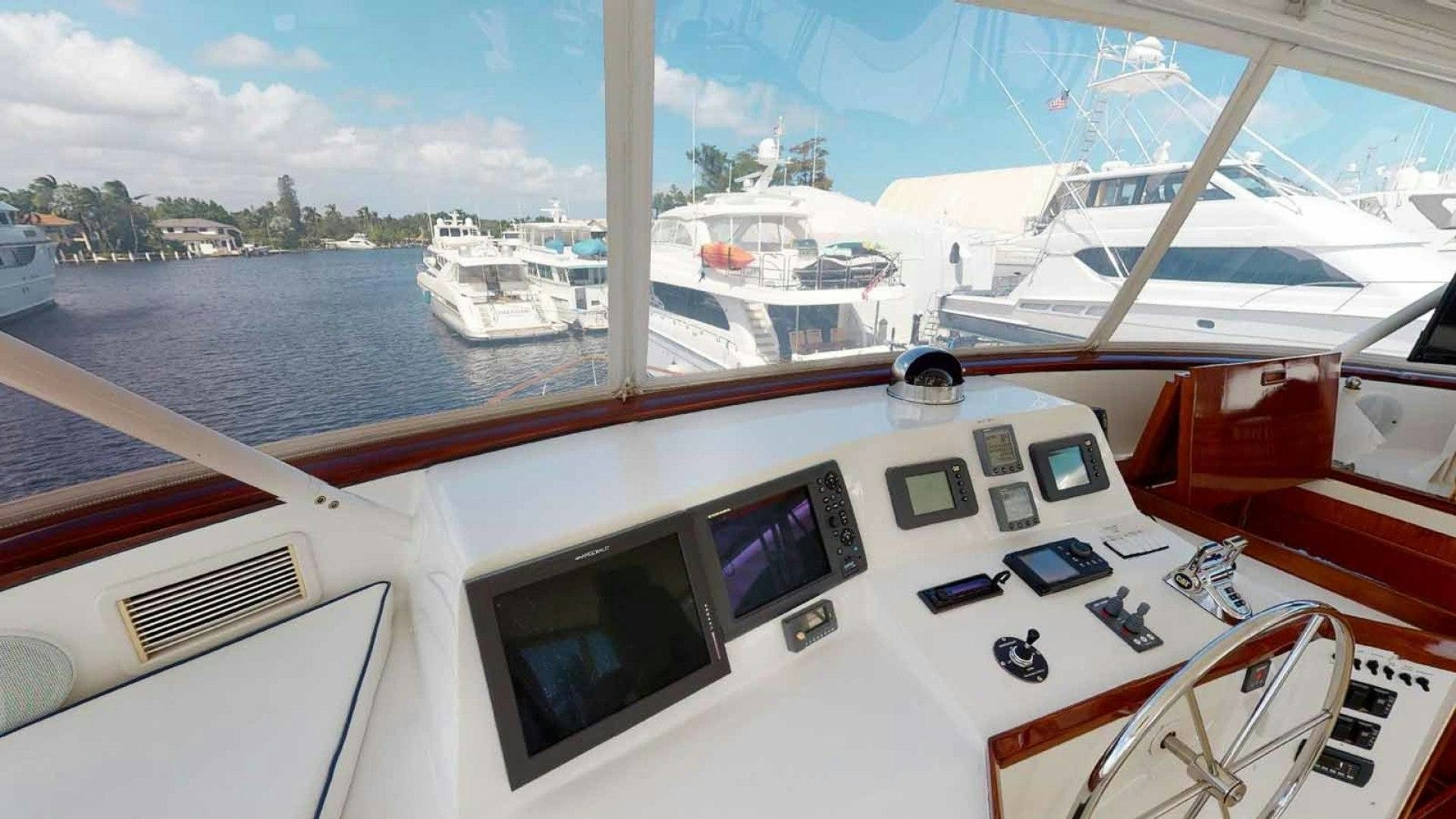 a boat on the water aboard LORELEI Yacht for Sale
