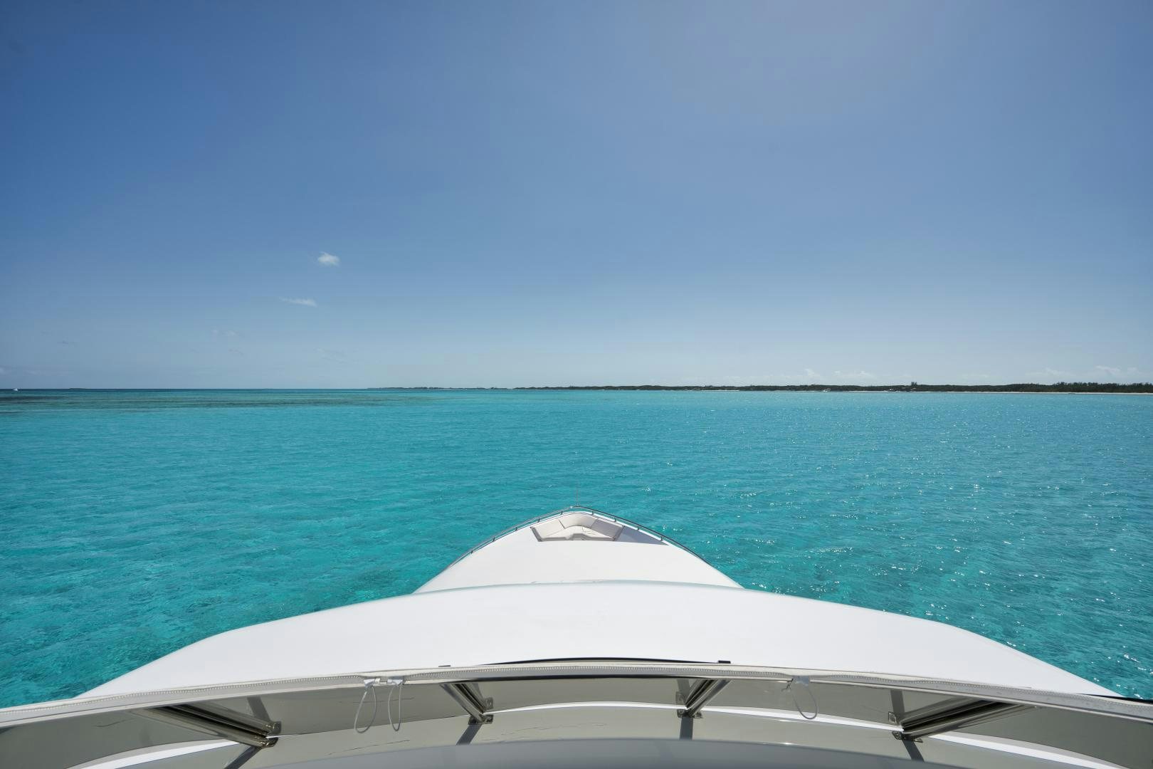 a boat on the water aboard LIMITLESS Yacht for Sale