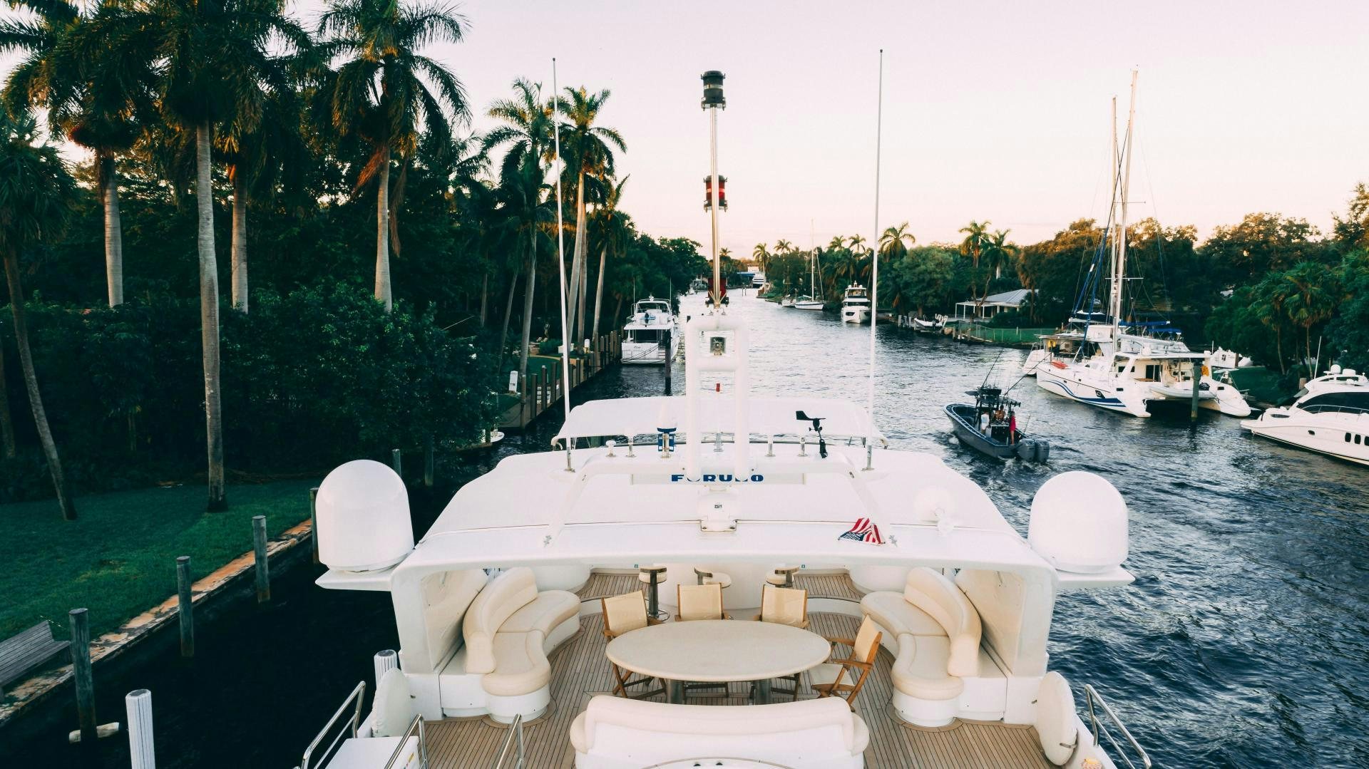 a boat on the water aboard CRISTALES Yacht for Sale