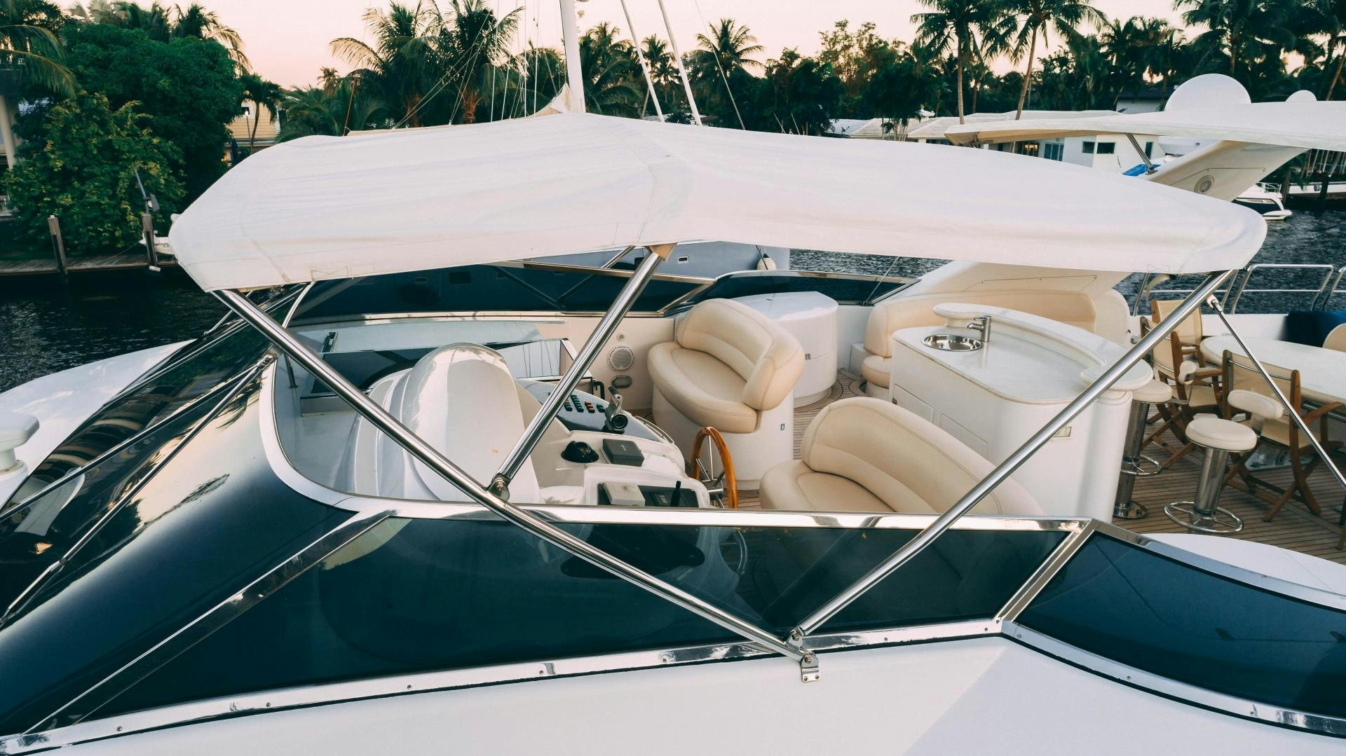 a boat on the water aboard CRISTALES Yacht for Sale
