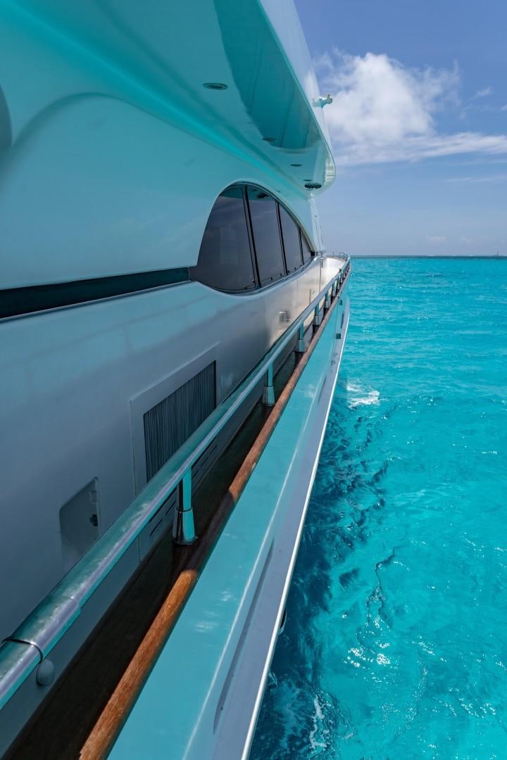 a boat on the water aboard EL CAPRICHO Yacht for Sale