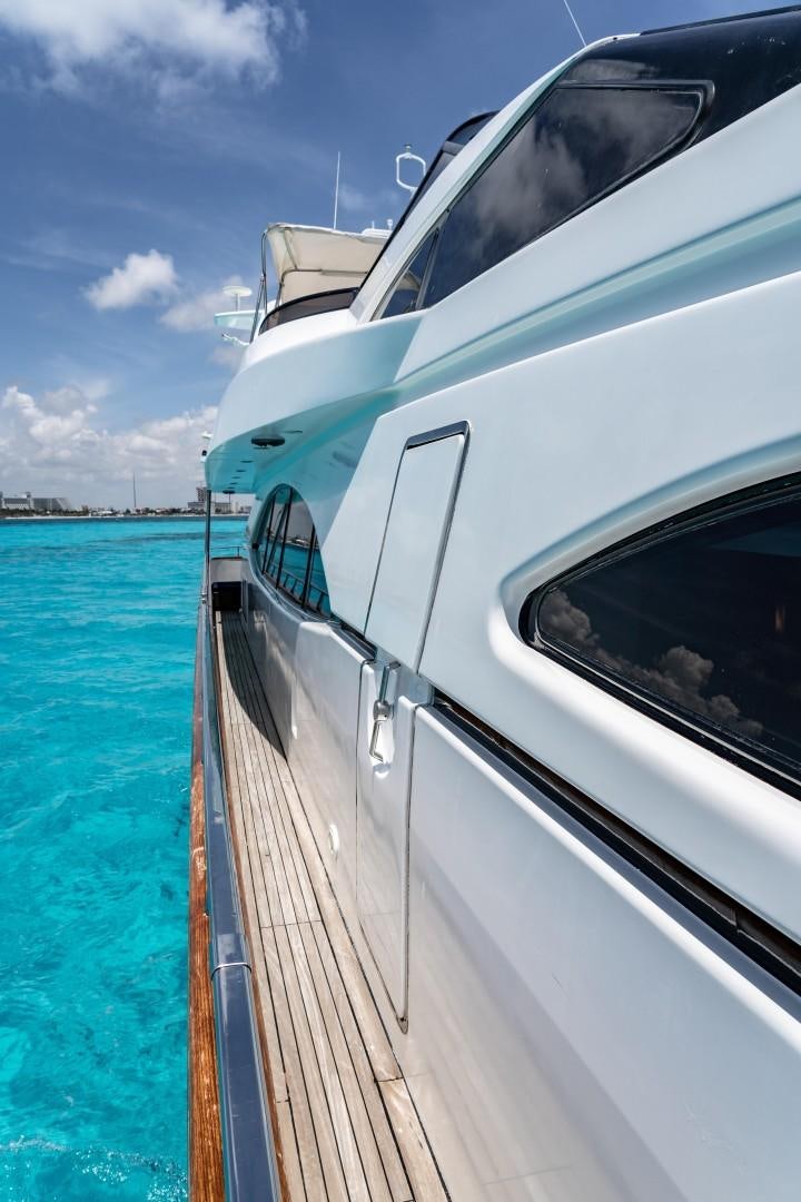 a boat on the water aboard EL CAPRICHO Yacht for Sale