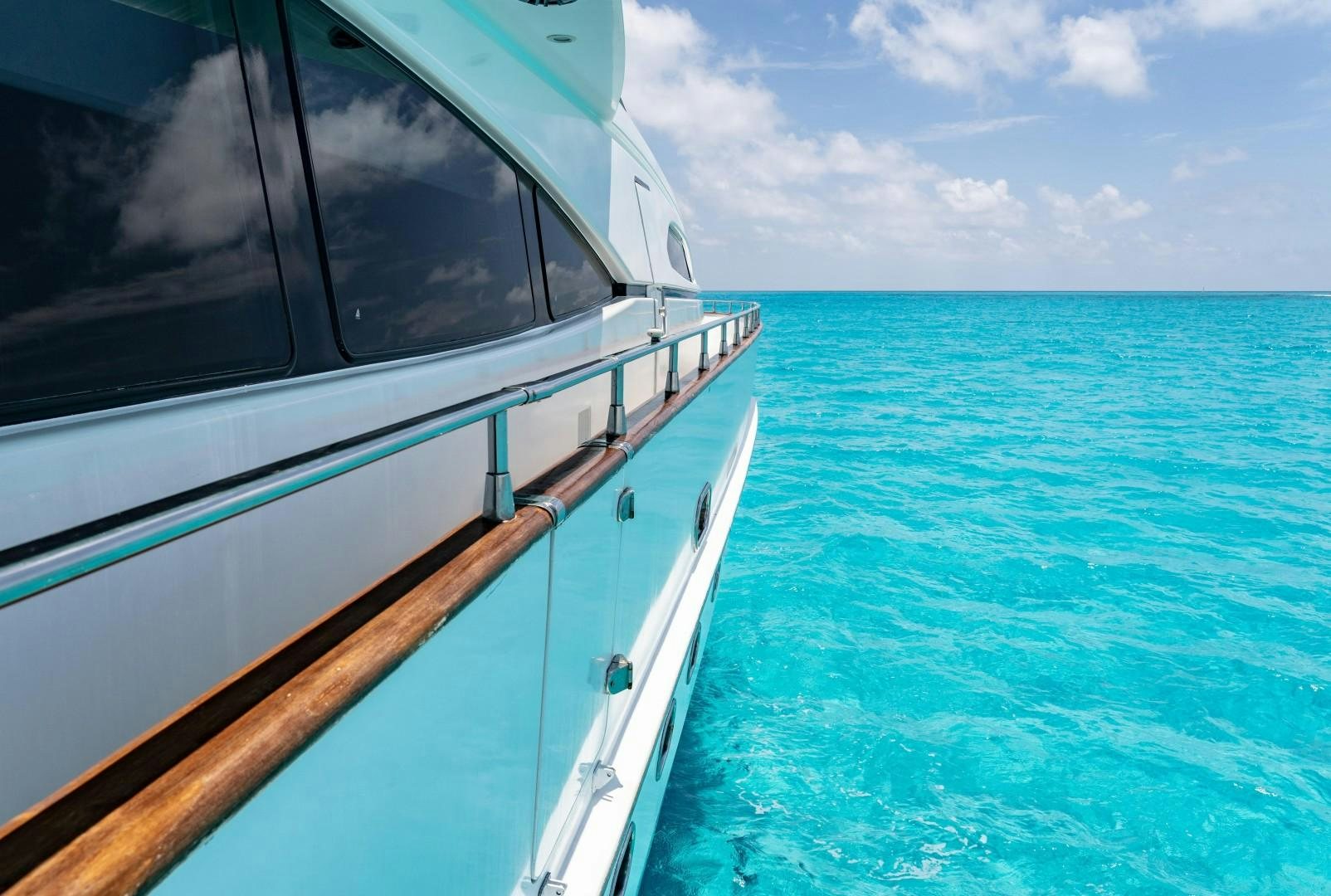 a boat on the water aboard EL CAPRICHO Yacht for Sale