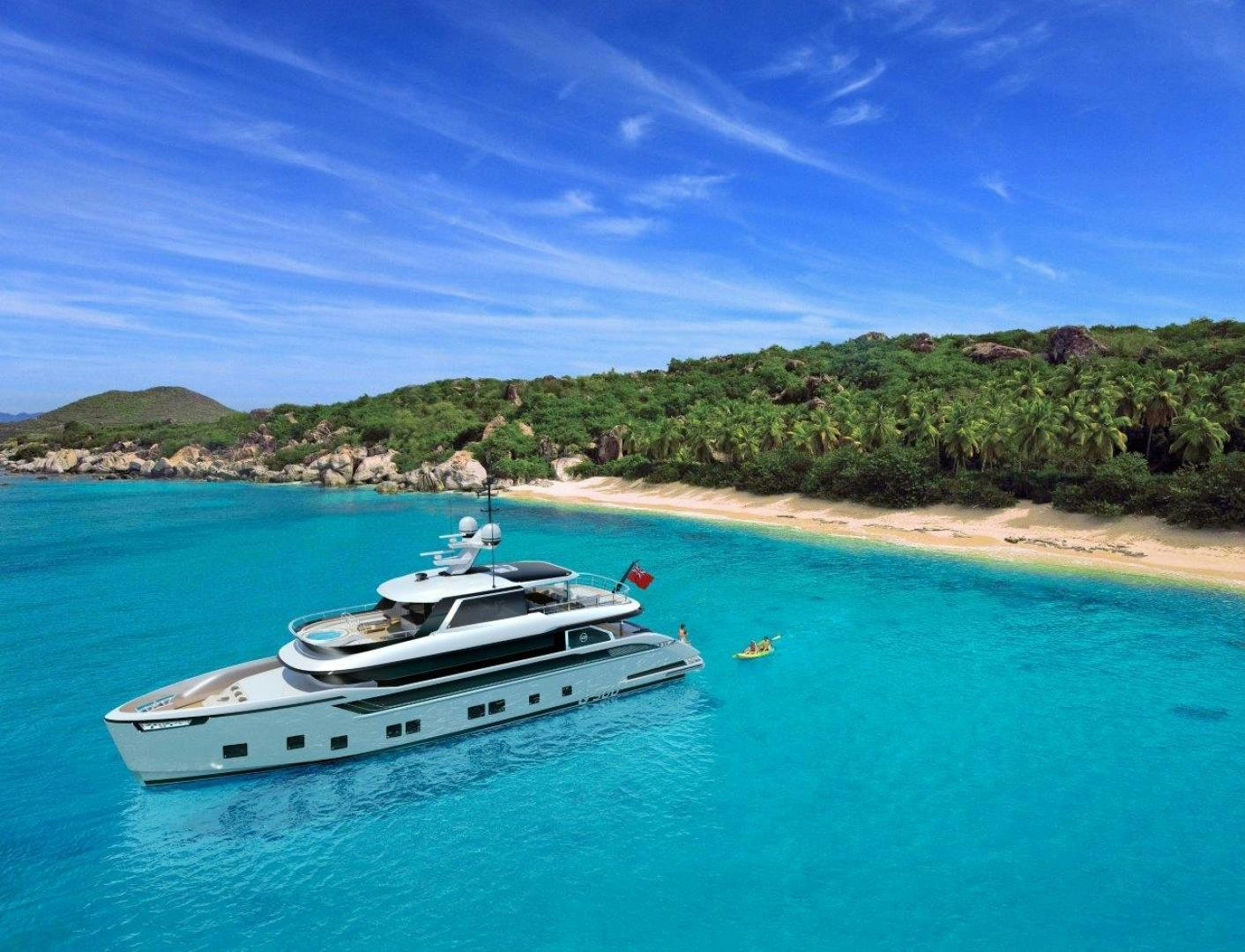 a boat on the water aboard G 300 Yacht for Sale