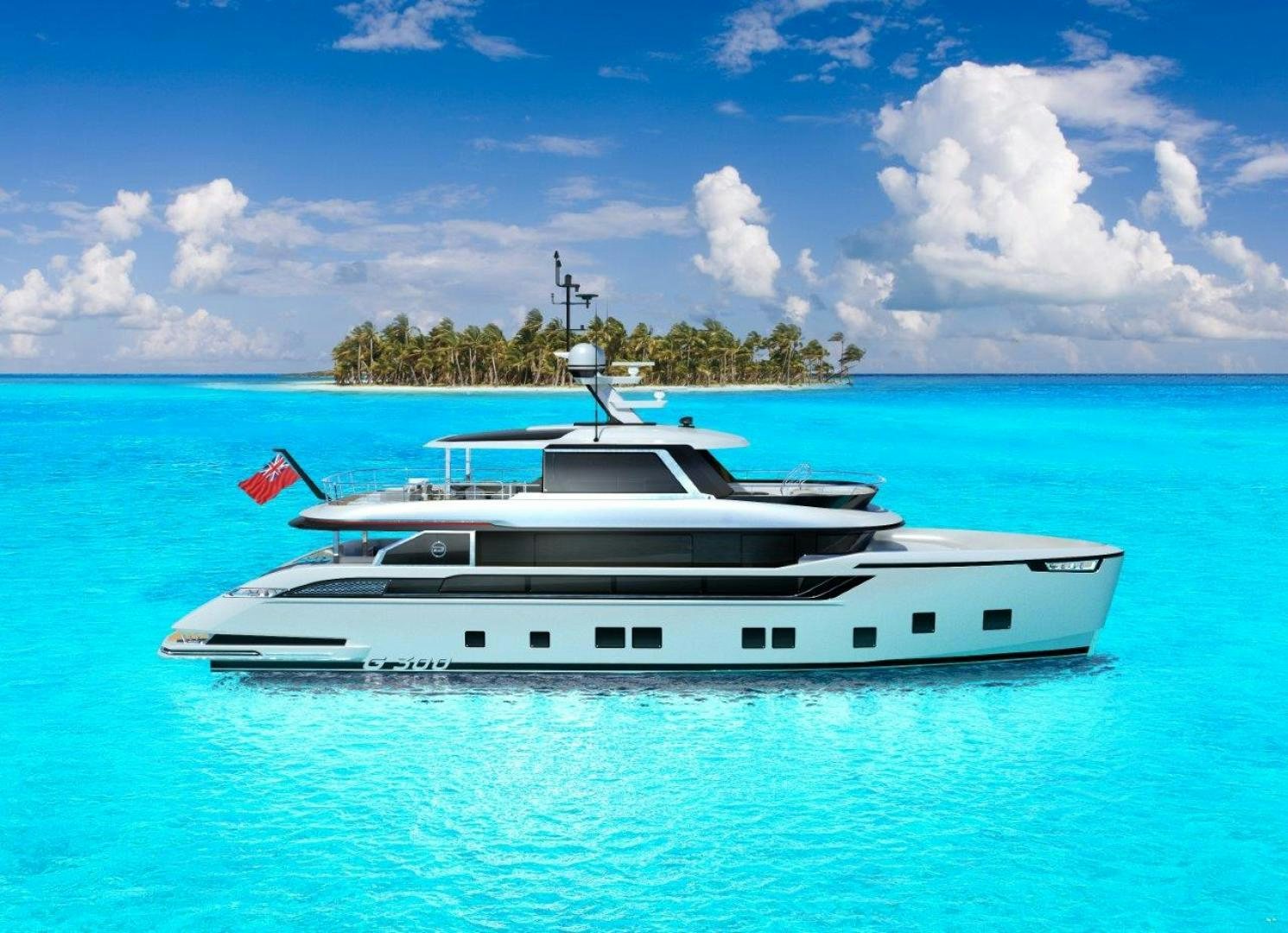 a boat in the water aboard G 300 Yacht for Sale