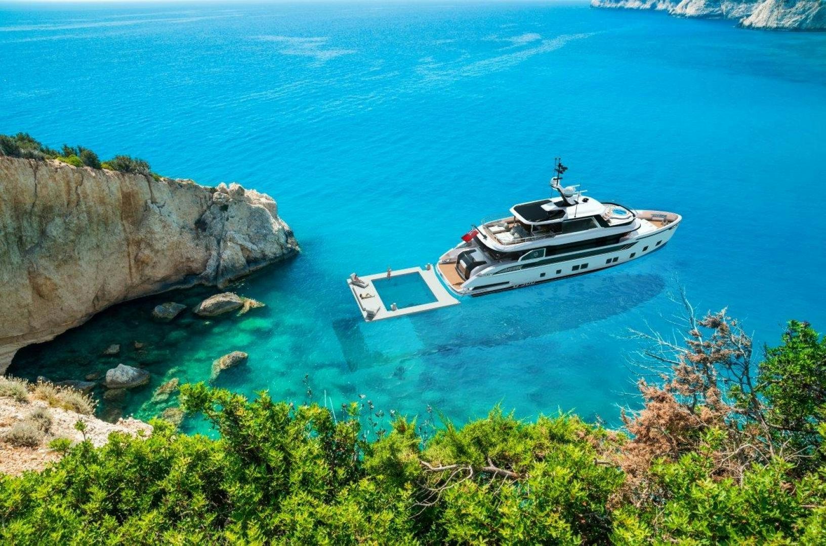 a boat on the water aboard G 300 Yacht for Sale