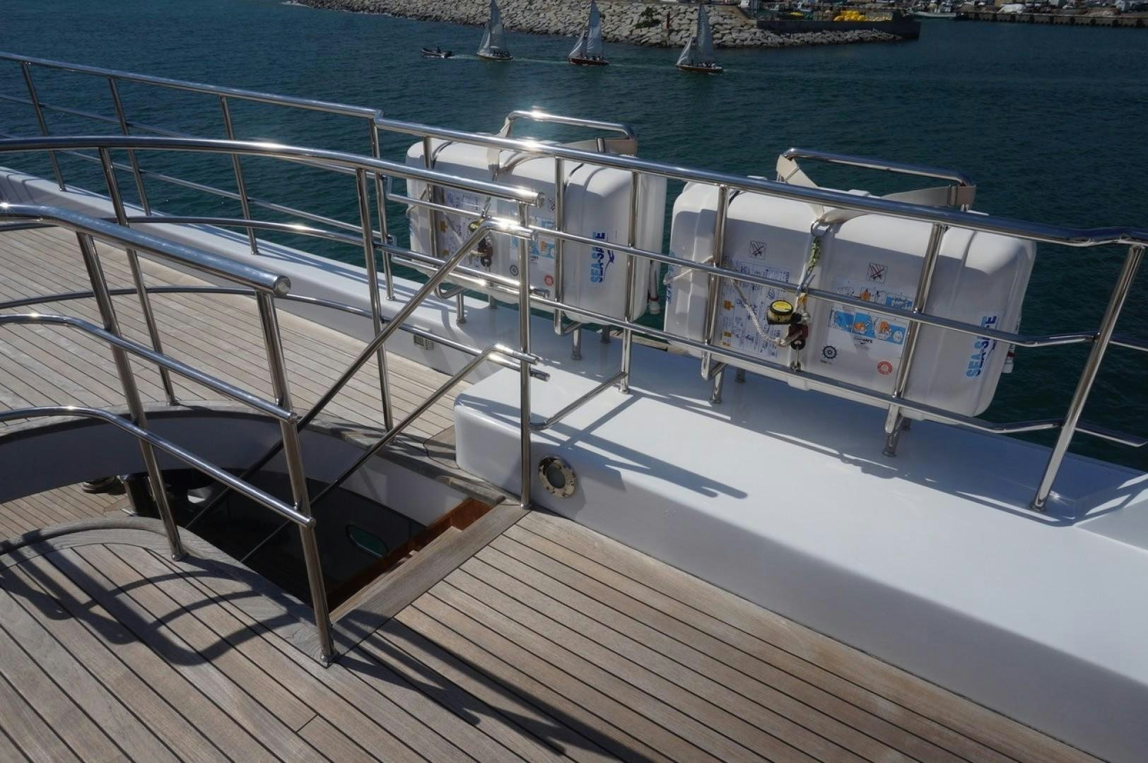 a boat on the water aboard WIZARD Yacht for Sale