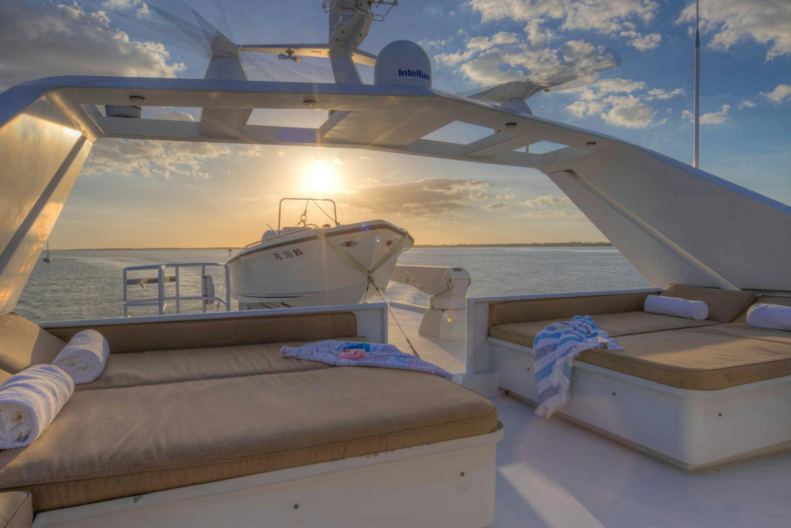 a boat in the water aboard LADY LEX Yacht for Sale